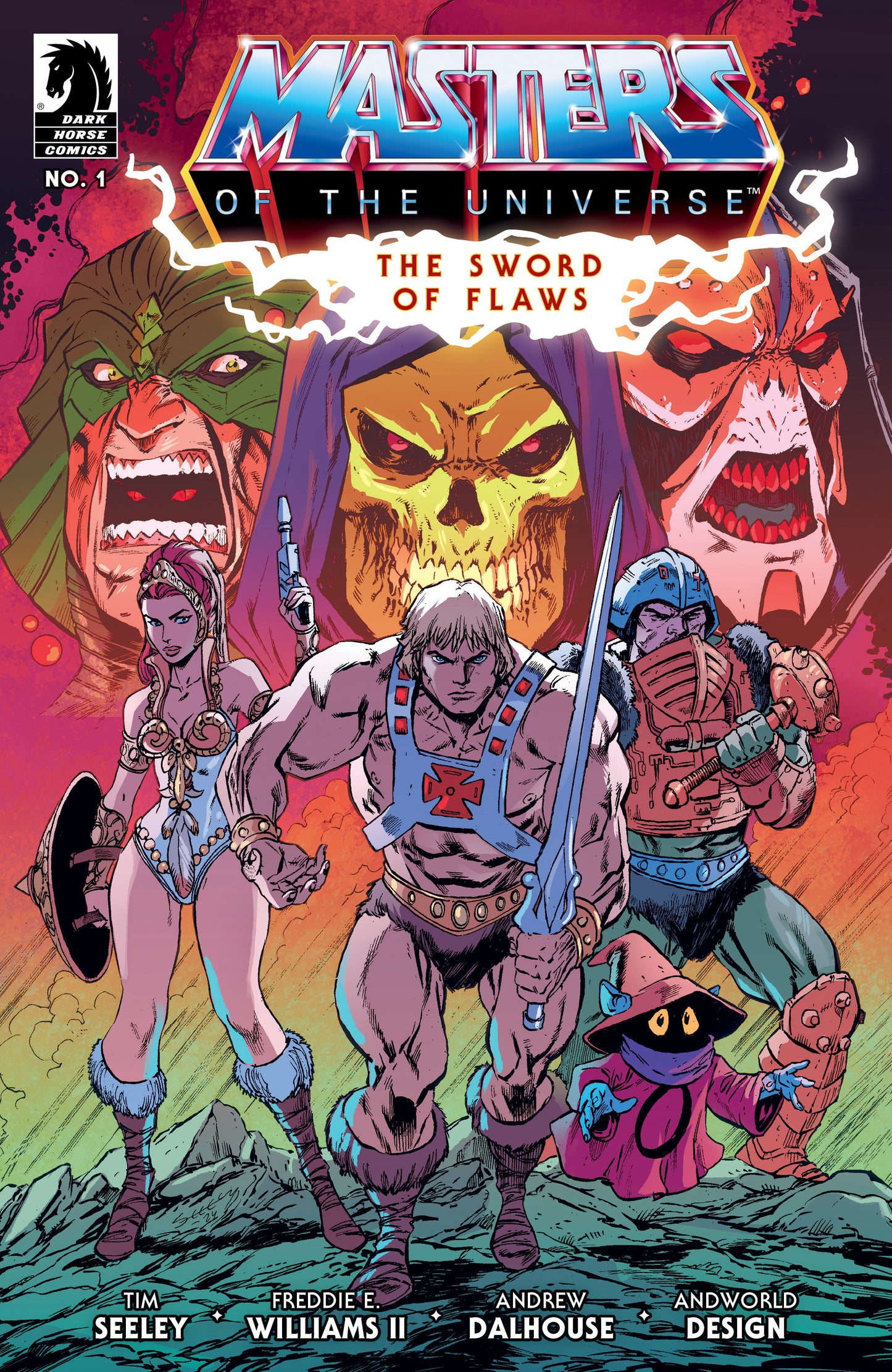 HE-MAN AND THE MASTERS OF THE UNIVERSE #1: THE SWORD OF FLAWS PART 1 (CVR B) (TIM SEELEY)
