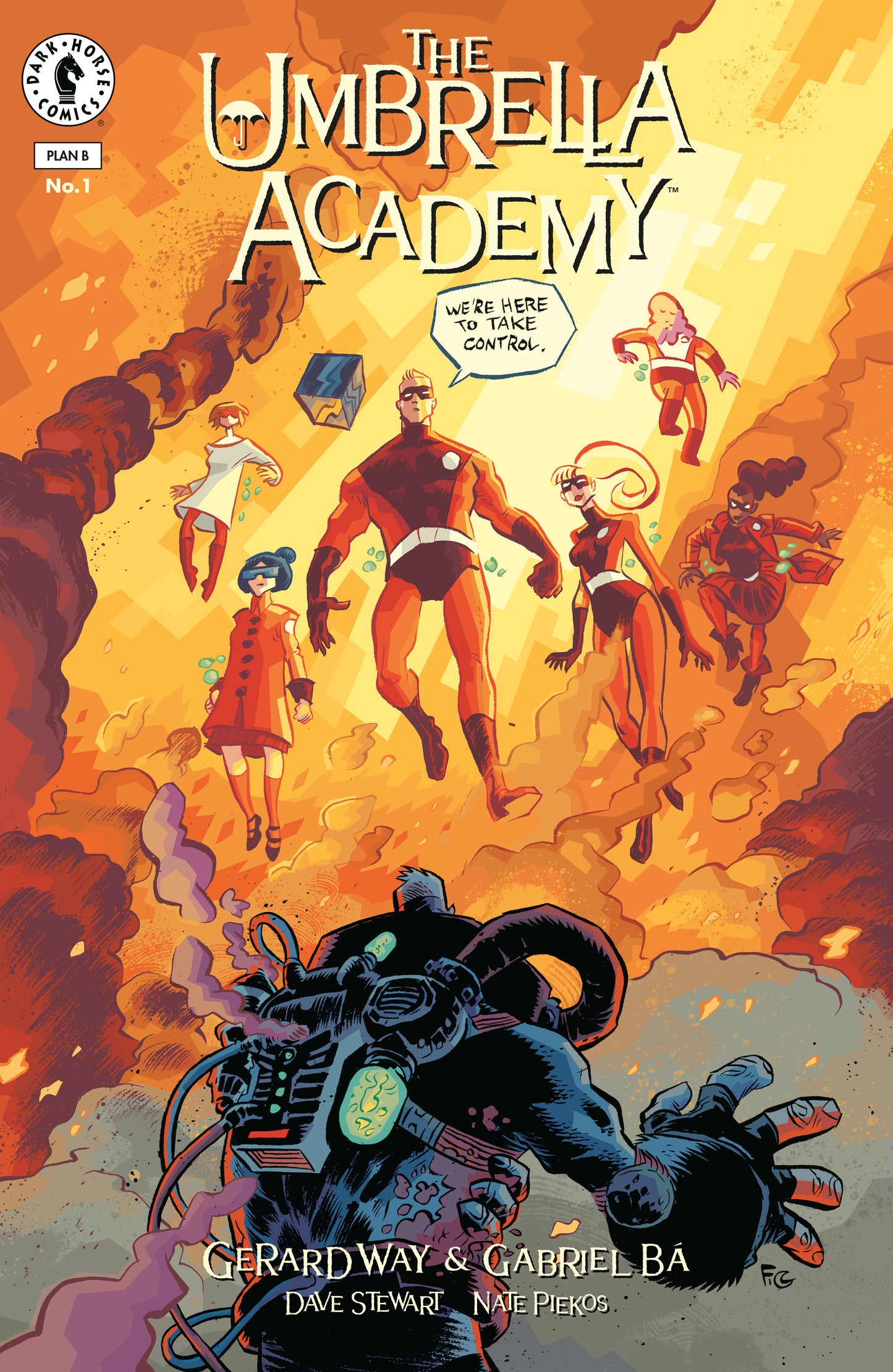 THE UMBRELLA ACADEMY: PLAN B #1 (CVR B) (FABIO MOON)