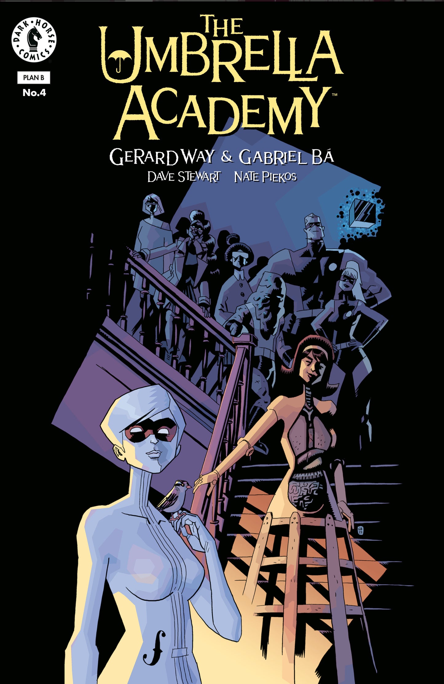 THE UMBRELLA ACADEMY: PLAN B #4 (CVR A) (GABRIEL BÁ)