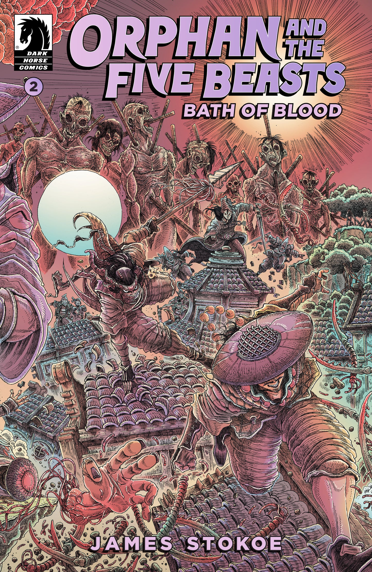 ORPHAN AND THE FIVE BEASTS: BATH OF BLOOD #2 (CVR A) (JAMES STOKOE)