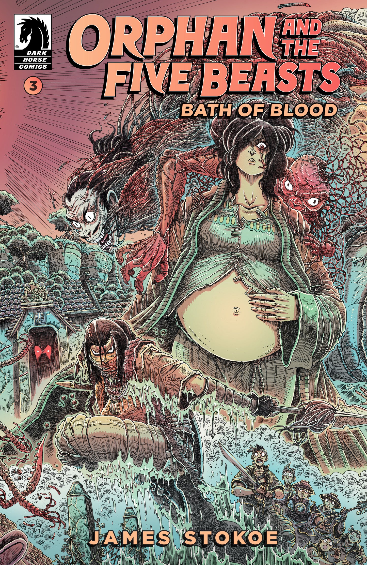 ORPHAN AND THE FIVE BEASTS: BATH OF BLOOD #3 (CVR A) (JAMES STOKOE)