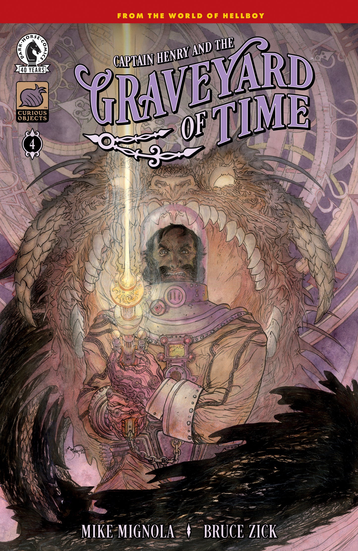 CAPTAIN HENRY AND THE GRAVEYARD OF TIME #4 (CVR B) (MICHAEL KALUTA)