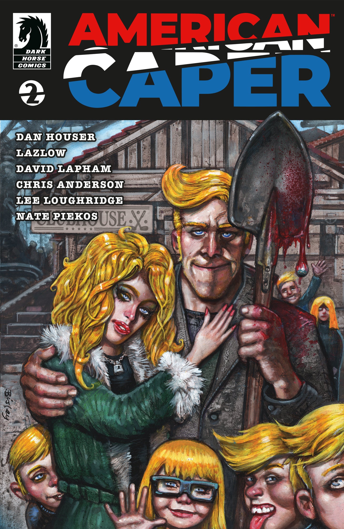 AMERICAN CAPER #2 (CVR B) (SIMON BISLEY)