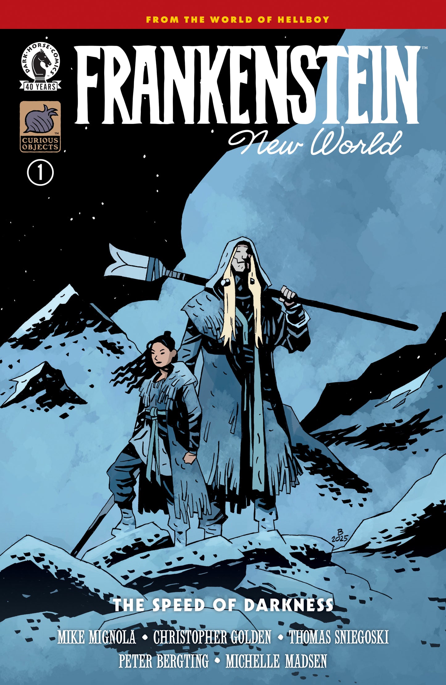 FRANKENSTEIN: NEW WORLD--THE SPEED OF DARKNESS #1 (CVR A) (PETER BERGTING)