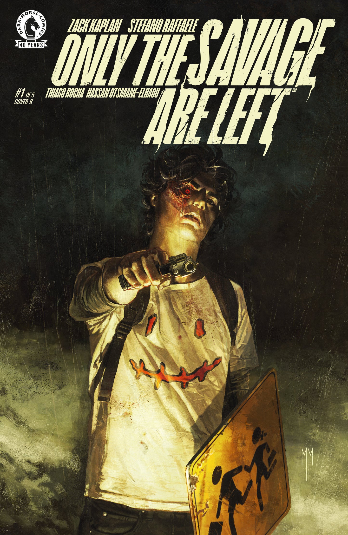 ONLY THE SAVAGE ARE LEFT #1 (CVR B) (MARCO MASTRAZZO)
