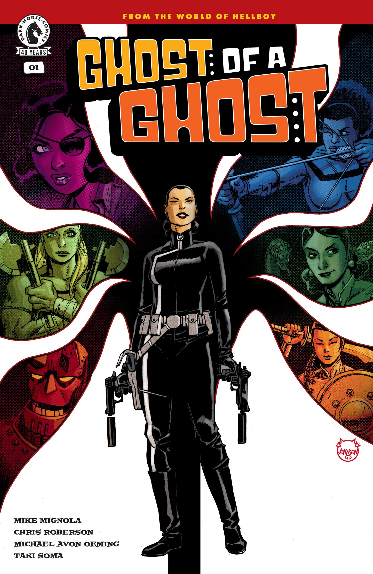 GHOST OF A GHOST #1 (CVR B) (DAVE JOHNSON)