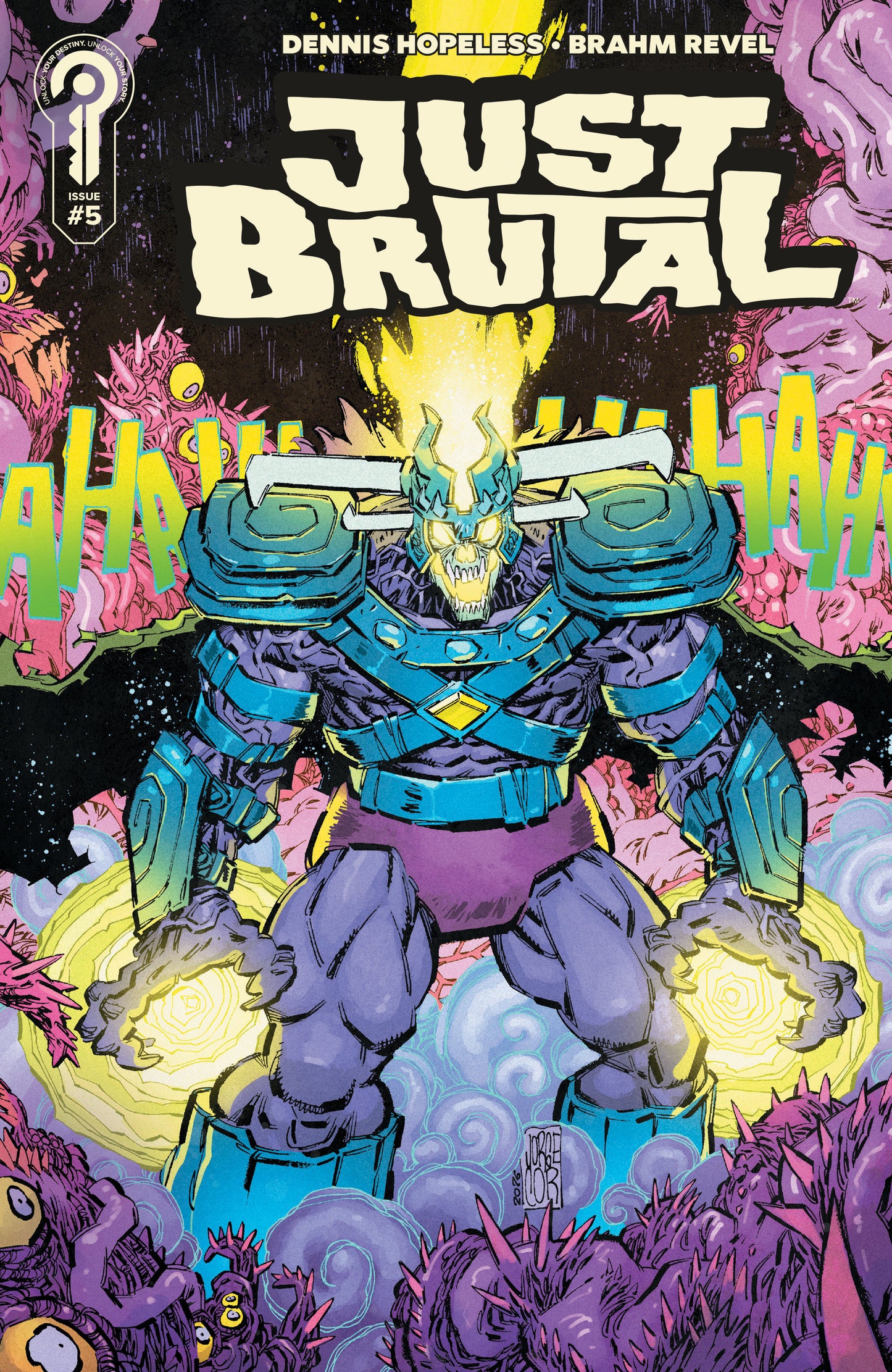 JUST BRUTAL #6 COVER B JORGE CORONA