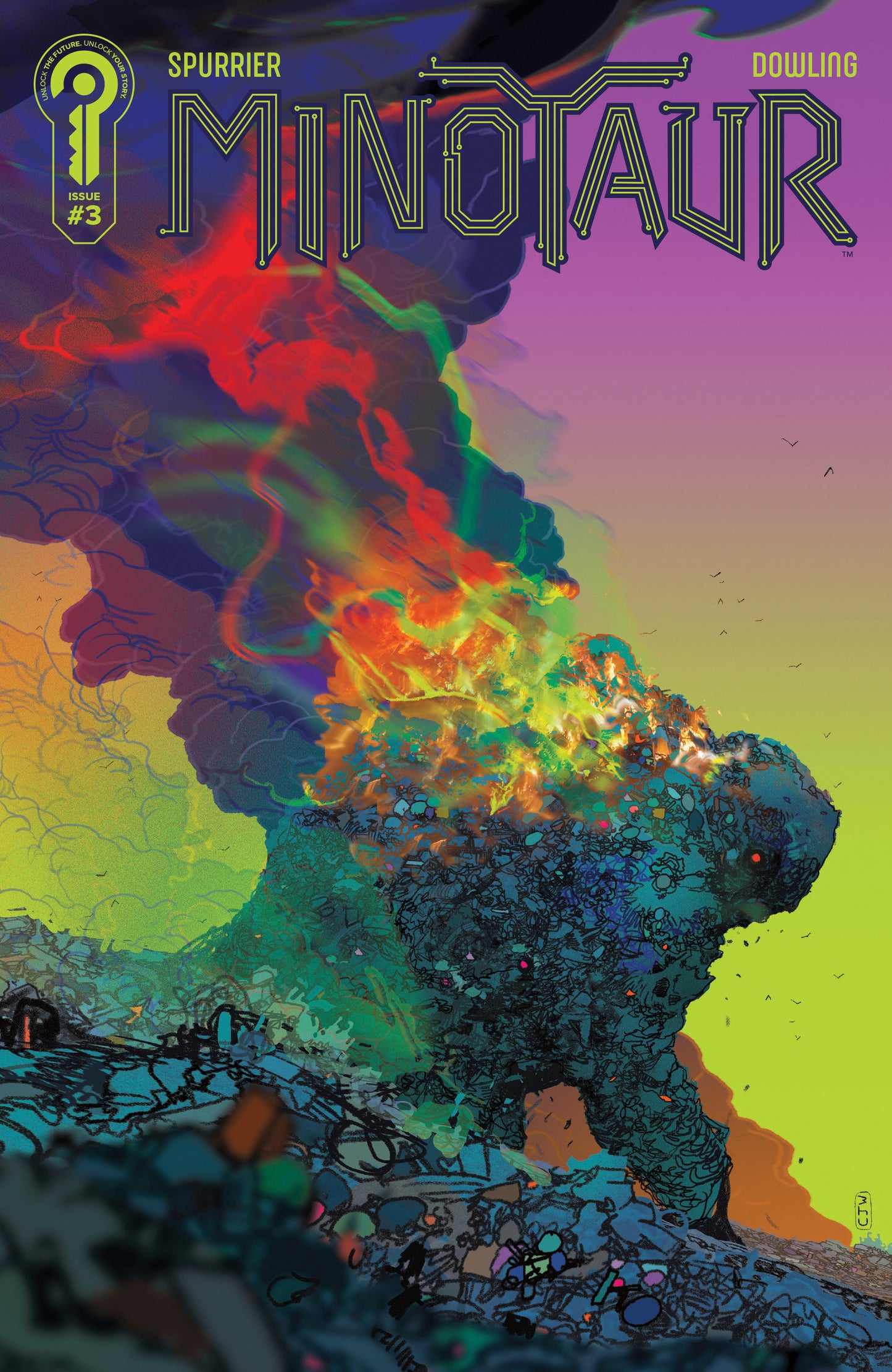 MINOTAUR #3 COVER B CHRISTIAN WARD