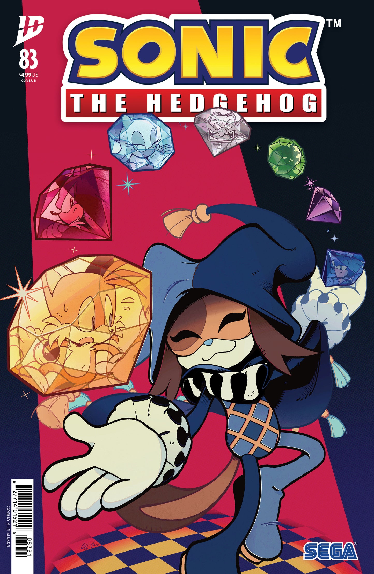 SONIC THE HEDGEHOG #83 VARIANT B (ALMADEL)