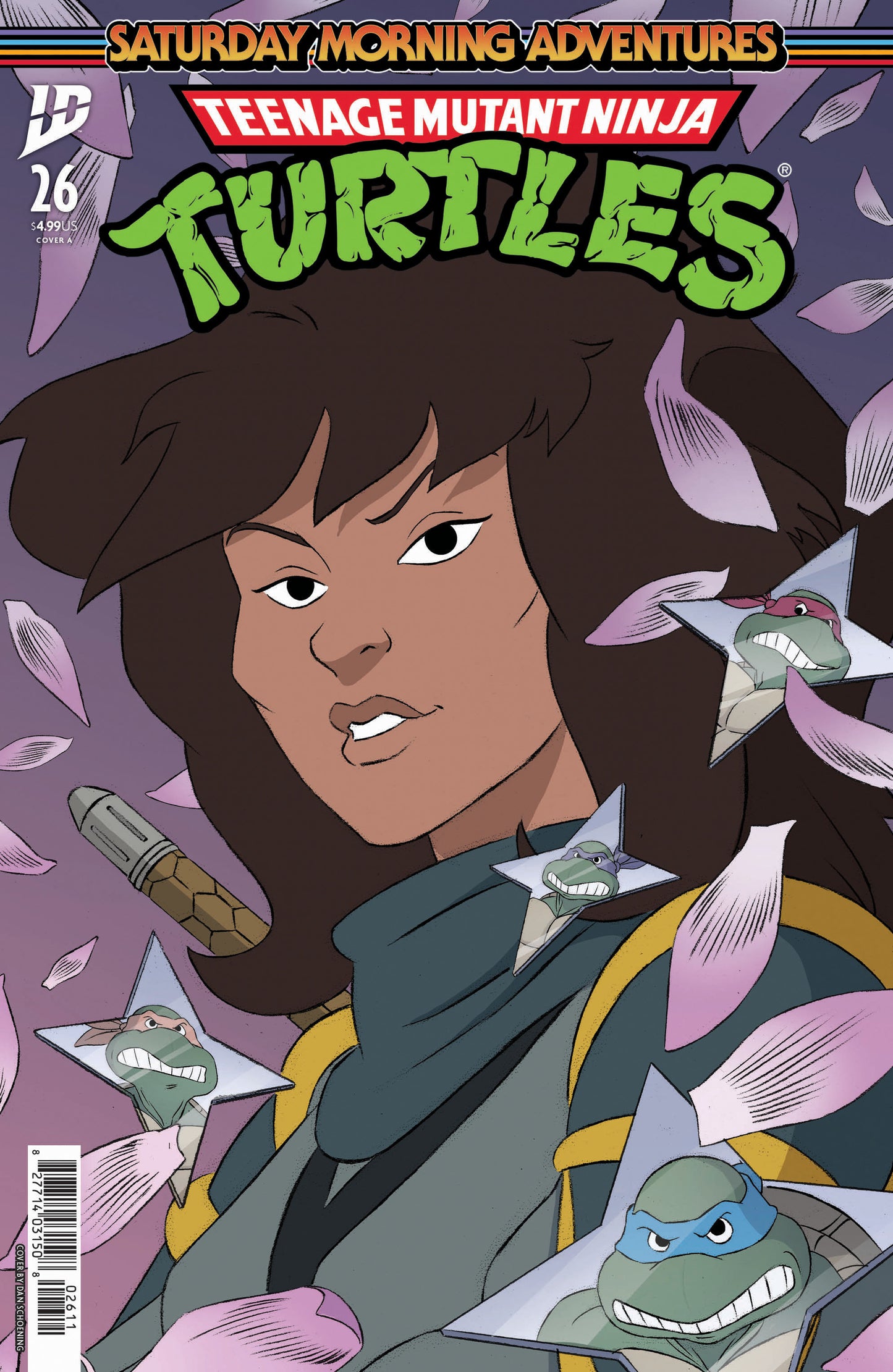 TEENAGE MUTANT NINJA TURTLES: SATURDAY MORNING ADVENTURES #26 COVER A (Schoening)