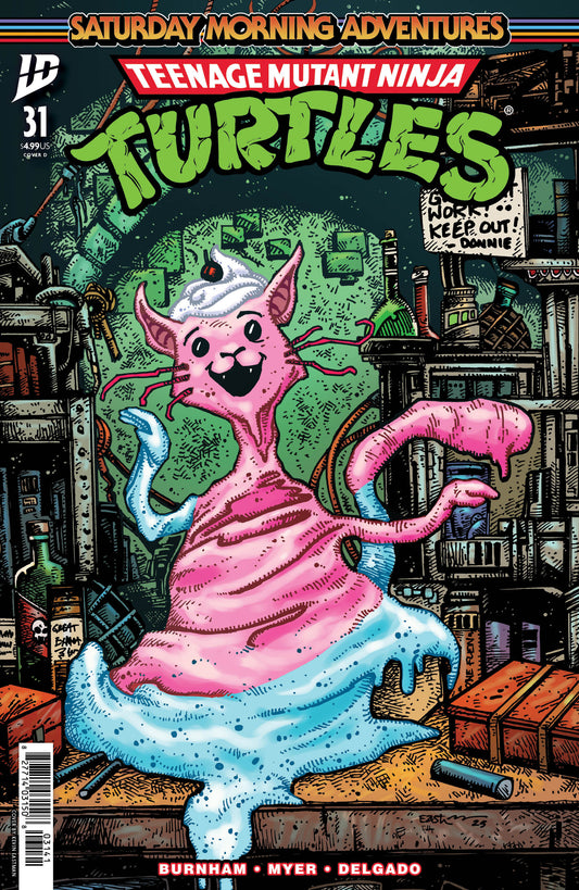 TEENAGE MUTANT NINJA TURTLES: SATURDAY MORNING ADVENTURES #31 VARIANT D (EASTMAN)