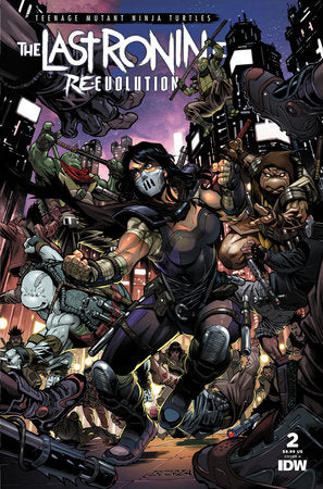 TEENAGE MUTANT NINJA TURTLES: THE LAST RONIN II--RE-EVOLUTION #2 COVER A (ESCORZAS)