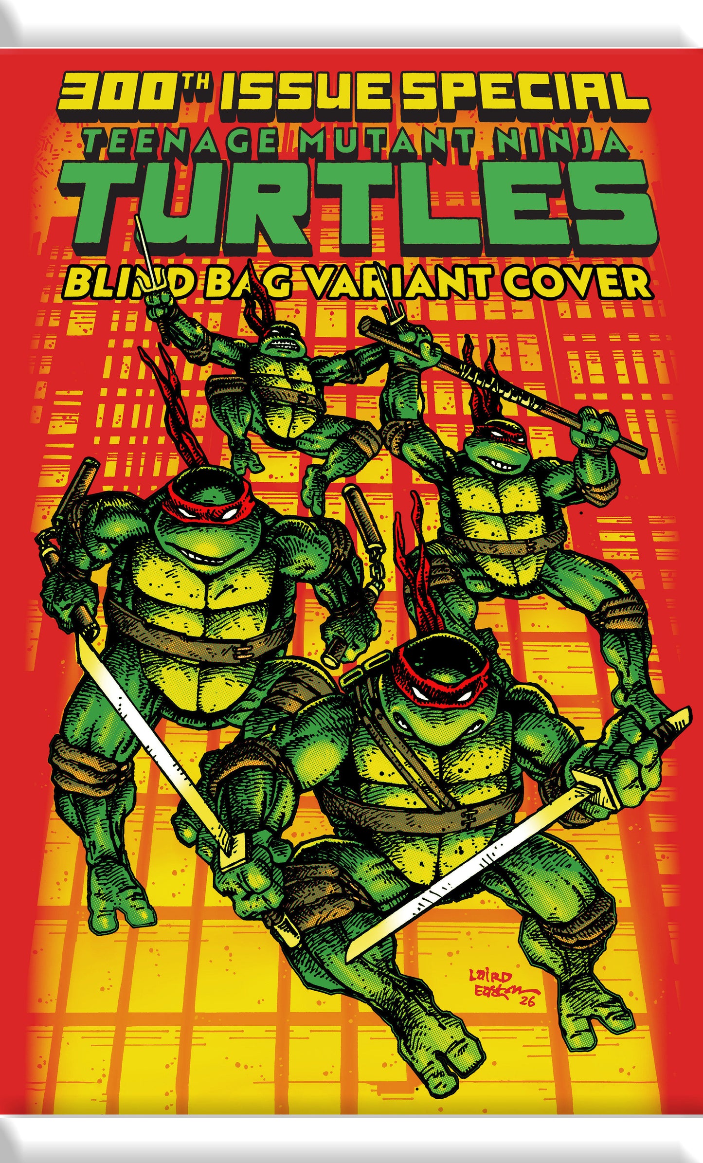 TEENAGE MUTANT NINJA TURTLES #20: 300TH ISSUE SPECIAL VARIANT F (BLIND BAG)