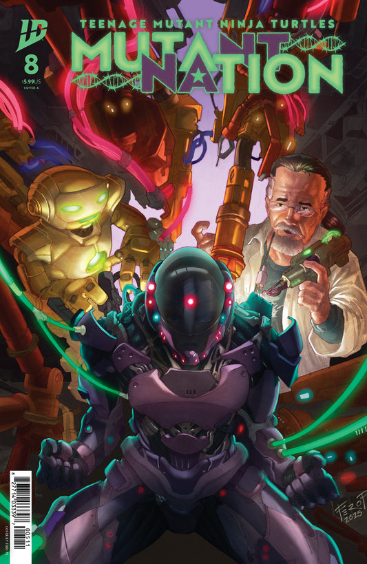 TEENAGE MUTANT NINJA TURTLES: MUTANT NATION #8 COVER A (PE)