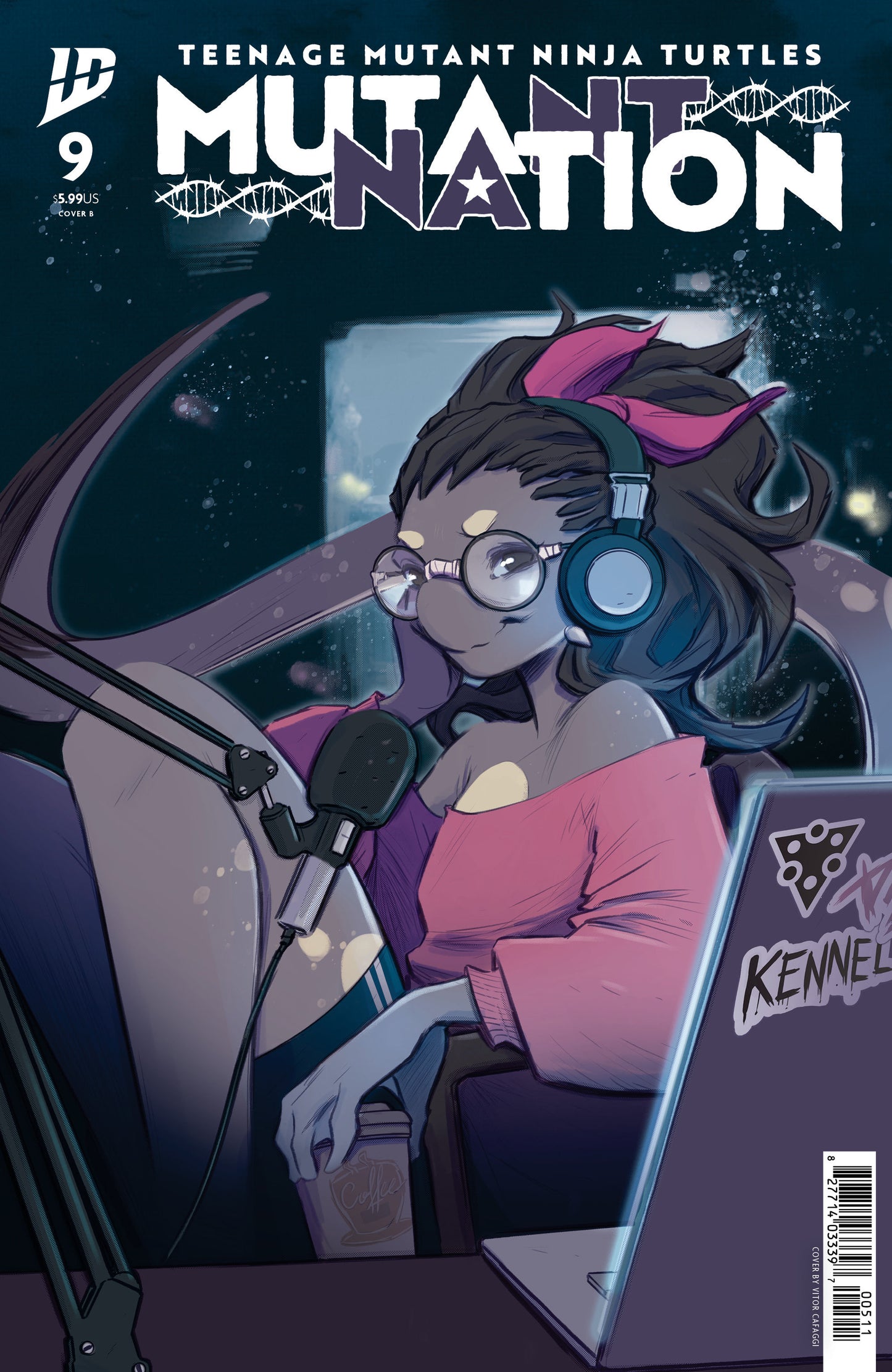 TEENAGE MUTANT NINJA TURTLES: MUTANT NATION #9 VARIANT B (CAFAGGI)