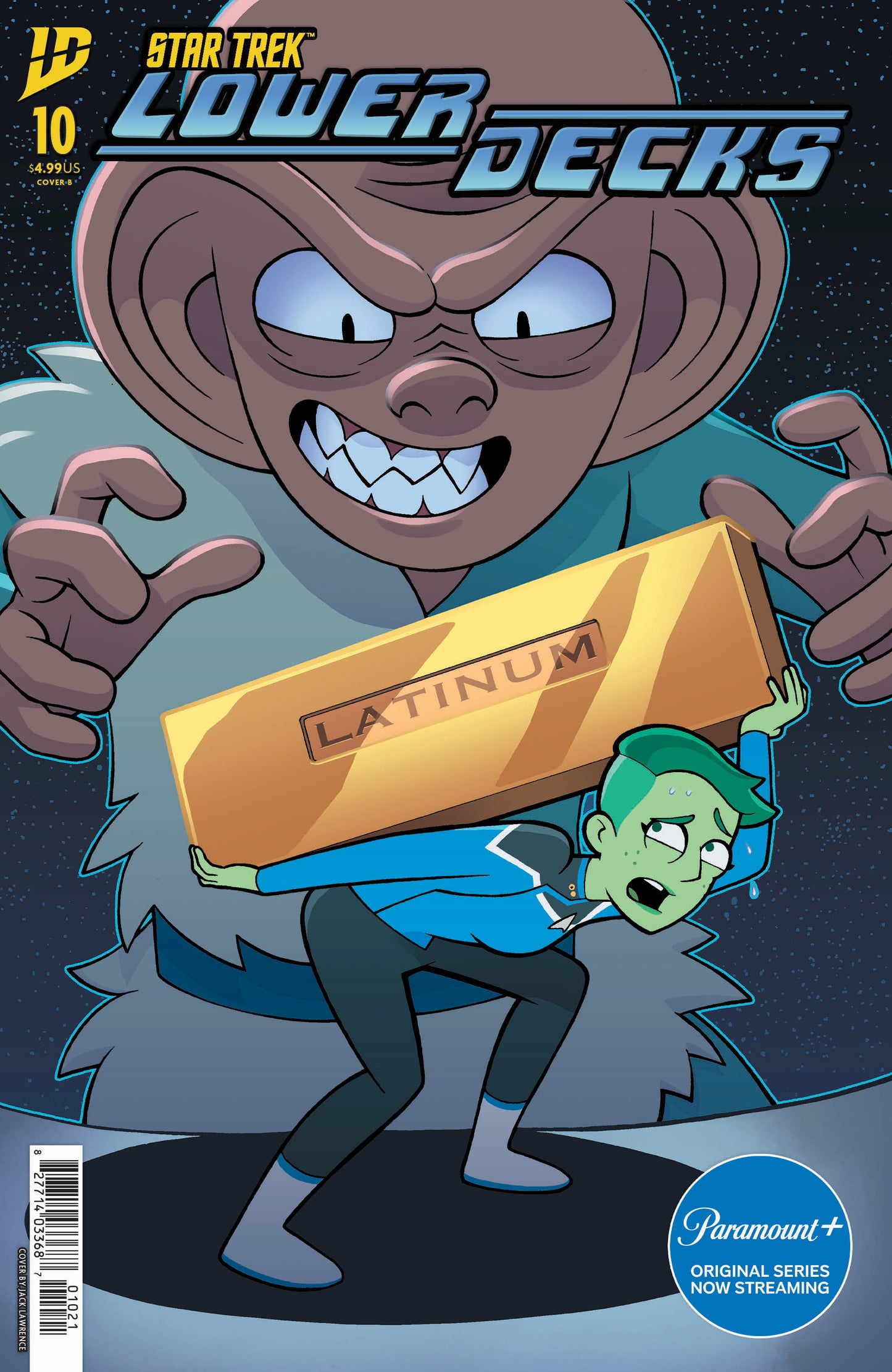 STAR TREK: LOWER DECKS #10 VARIANT B (LAWRENCE)