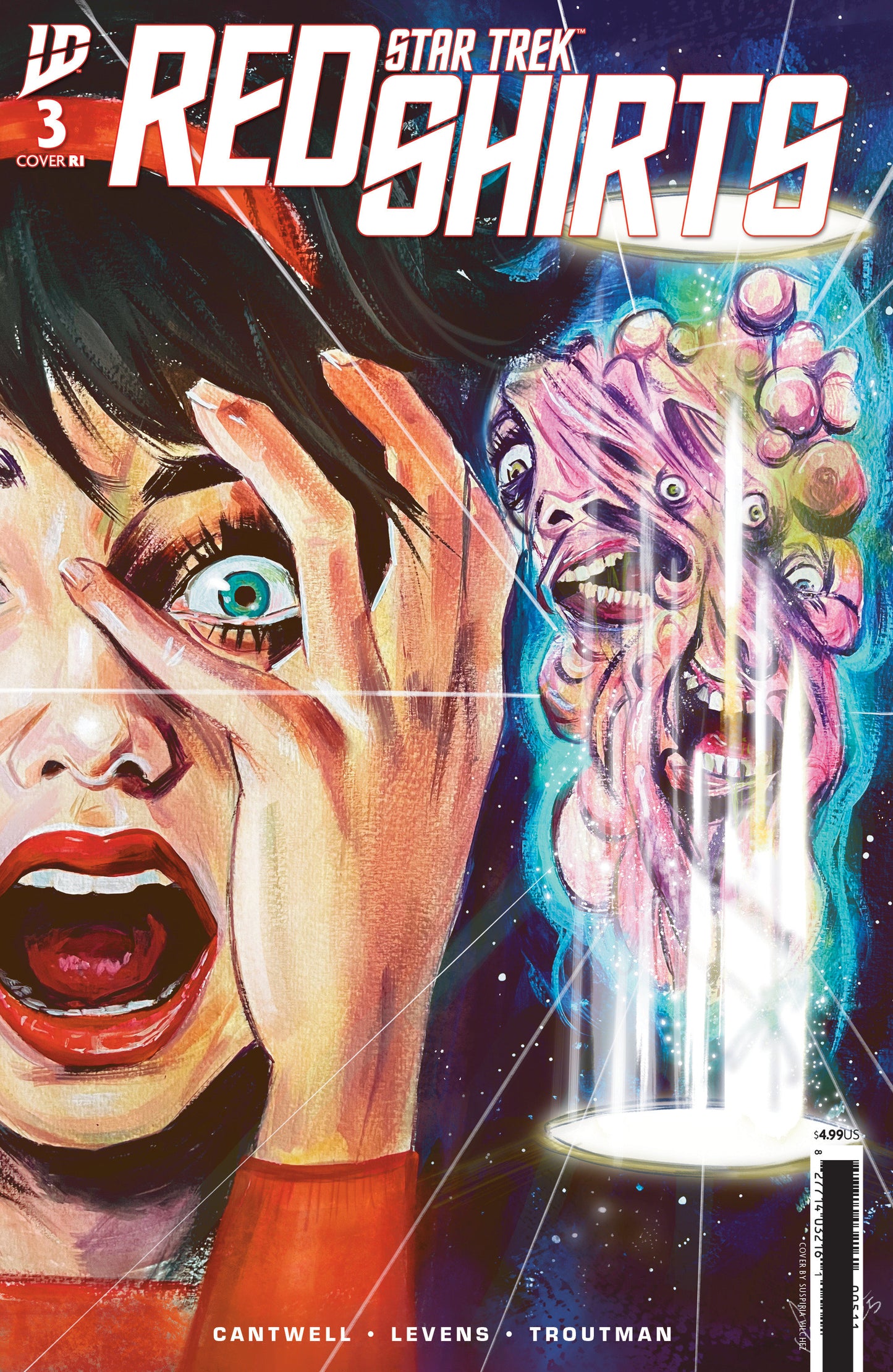 STAR TREK: RED SHIRTS #3 VARIANT RI (10) (VILCHEZ)