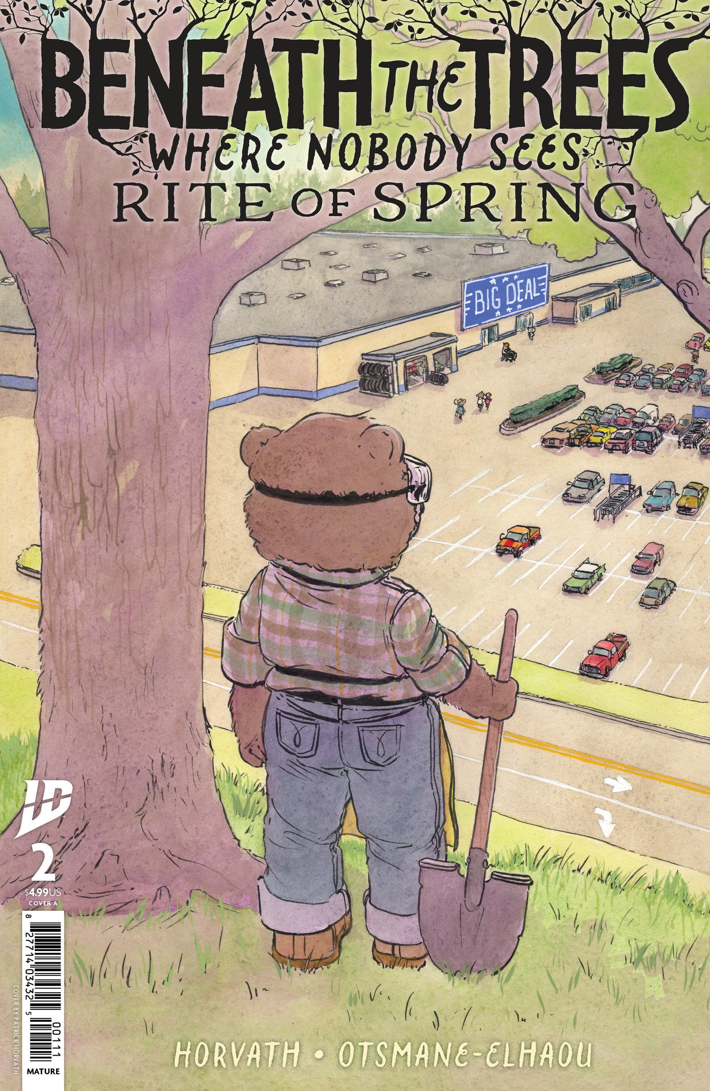 BENEATH THE TREES WHERE NOBODY SEES: RITE OF SPRING #2 COVER A (HORVATH)