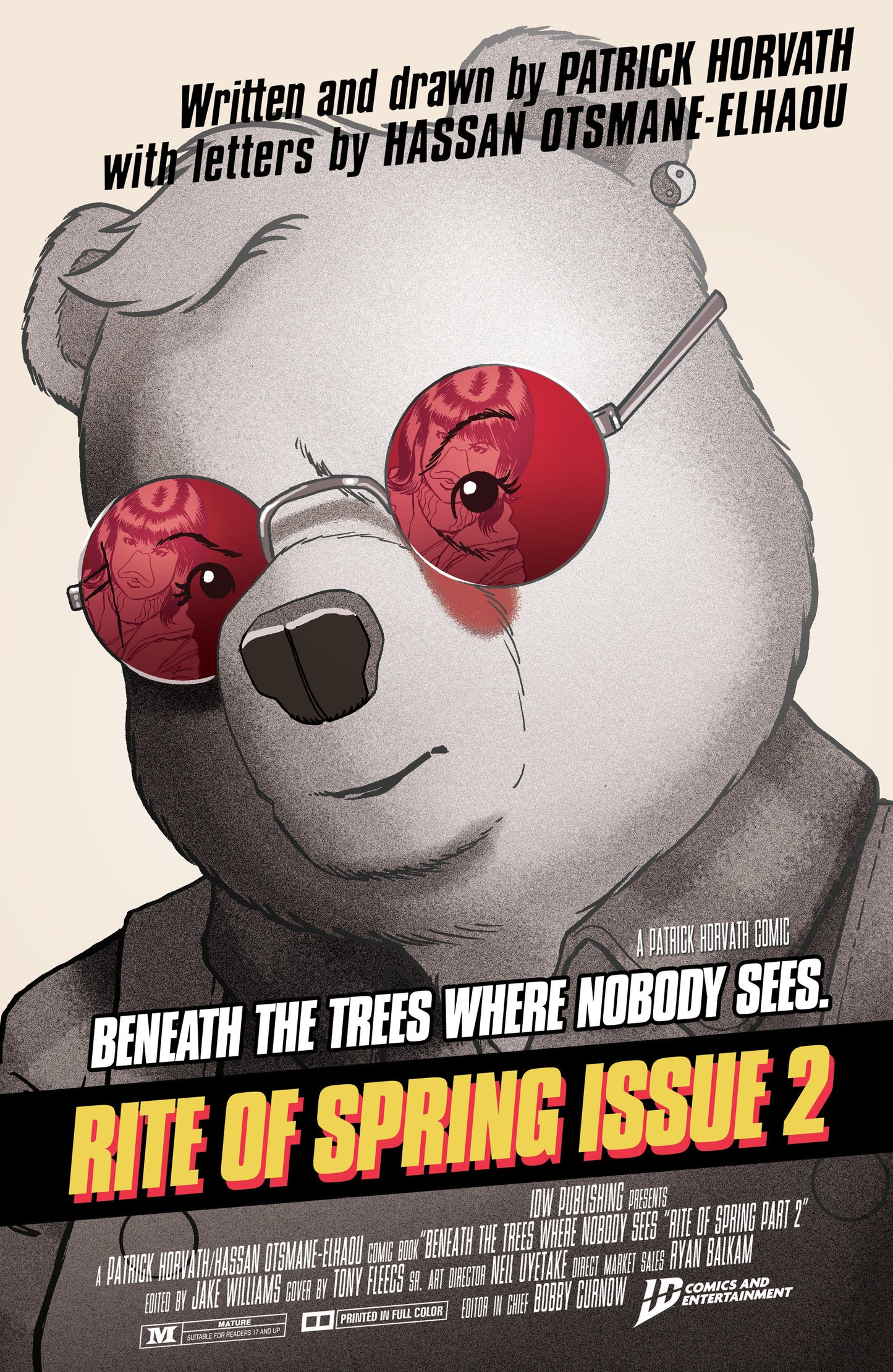 BENEATH THE TREES WHERE NOBODY SEES: RITE OF SPRING #2 VARIANT B (FLEECS MOVIE HOMAGE COVER)