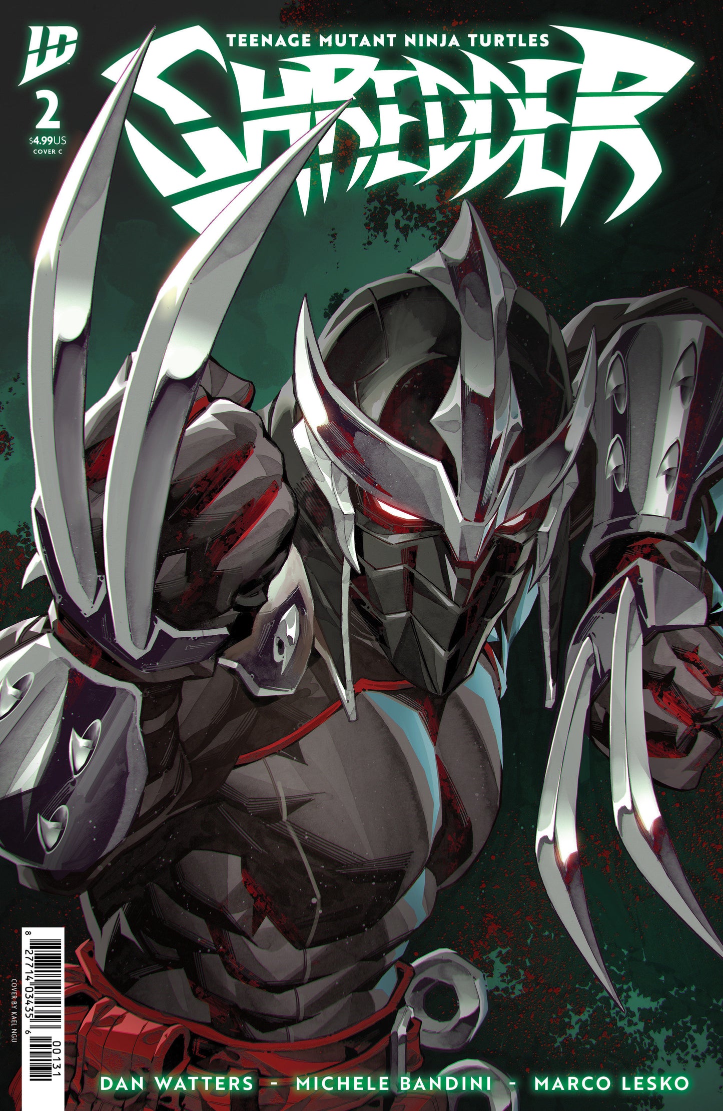 TEENAGE MUTANT NINJA TURTLES: SHREDDER #2 VARIANT C (NGU)