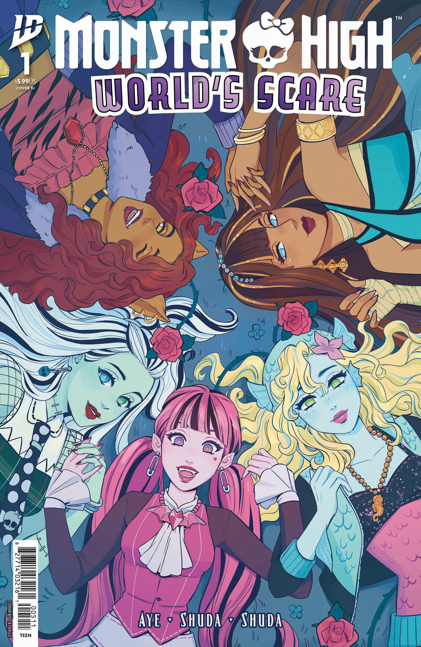 MONSTER HIGH: WORLD'S SCARE #1 VARIANT RI (10) (LE)