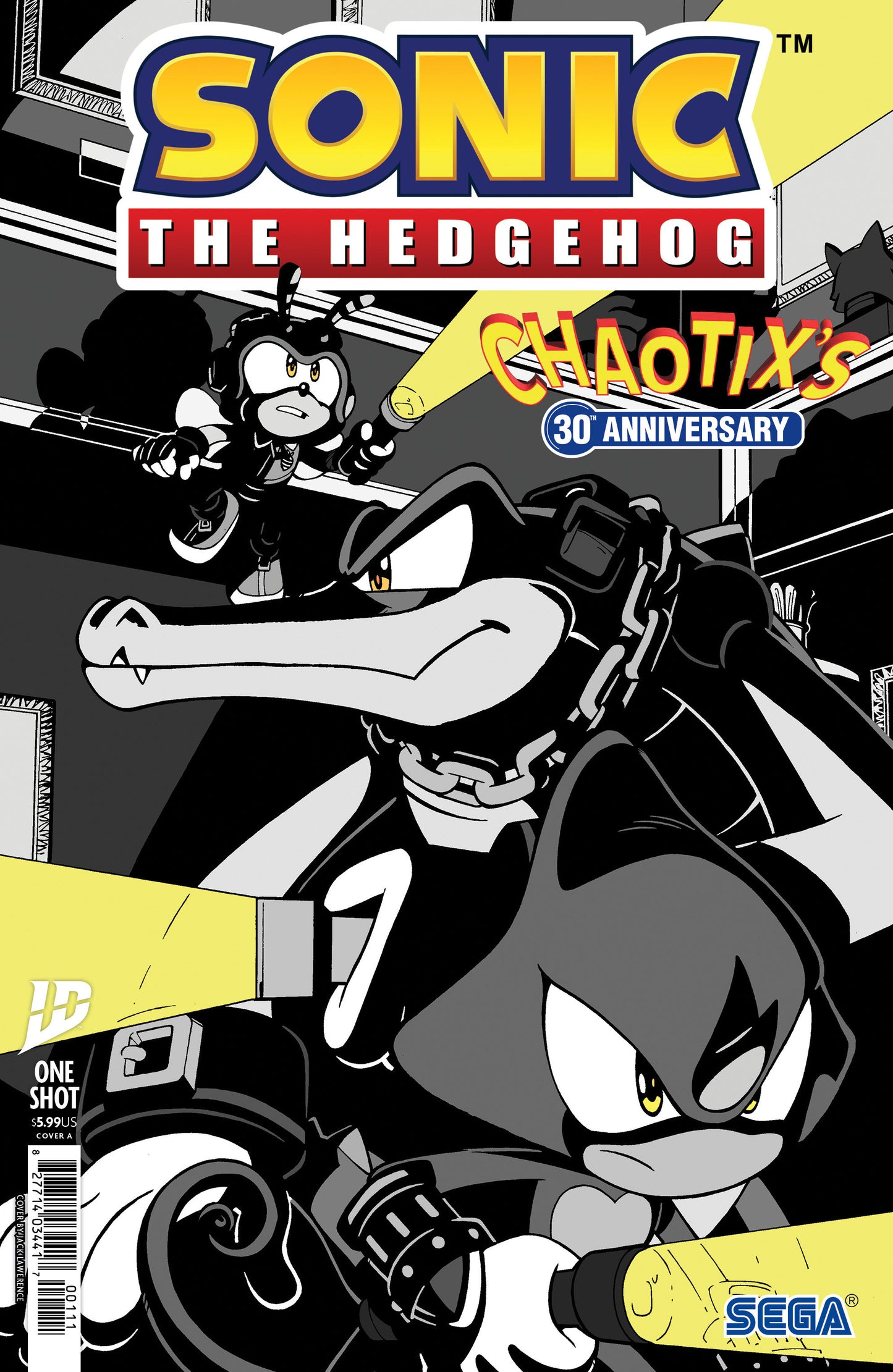 SONIC THE HEDGEHOG: CHAOTIX'S 30TH ANNIVERSARY SPECIAL COVER A (LAWRENCE)