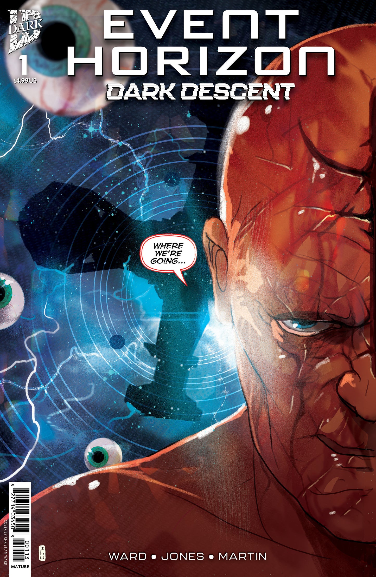 EVENT HORIZON: DARK DESCENT #1 COVER A (WARD) (3RD PRINT)