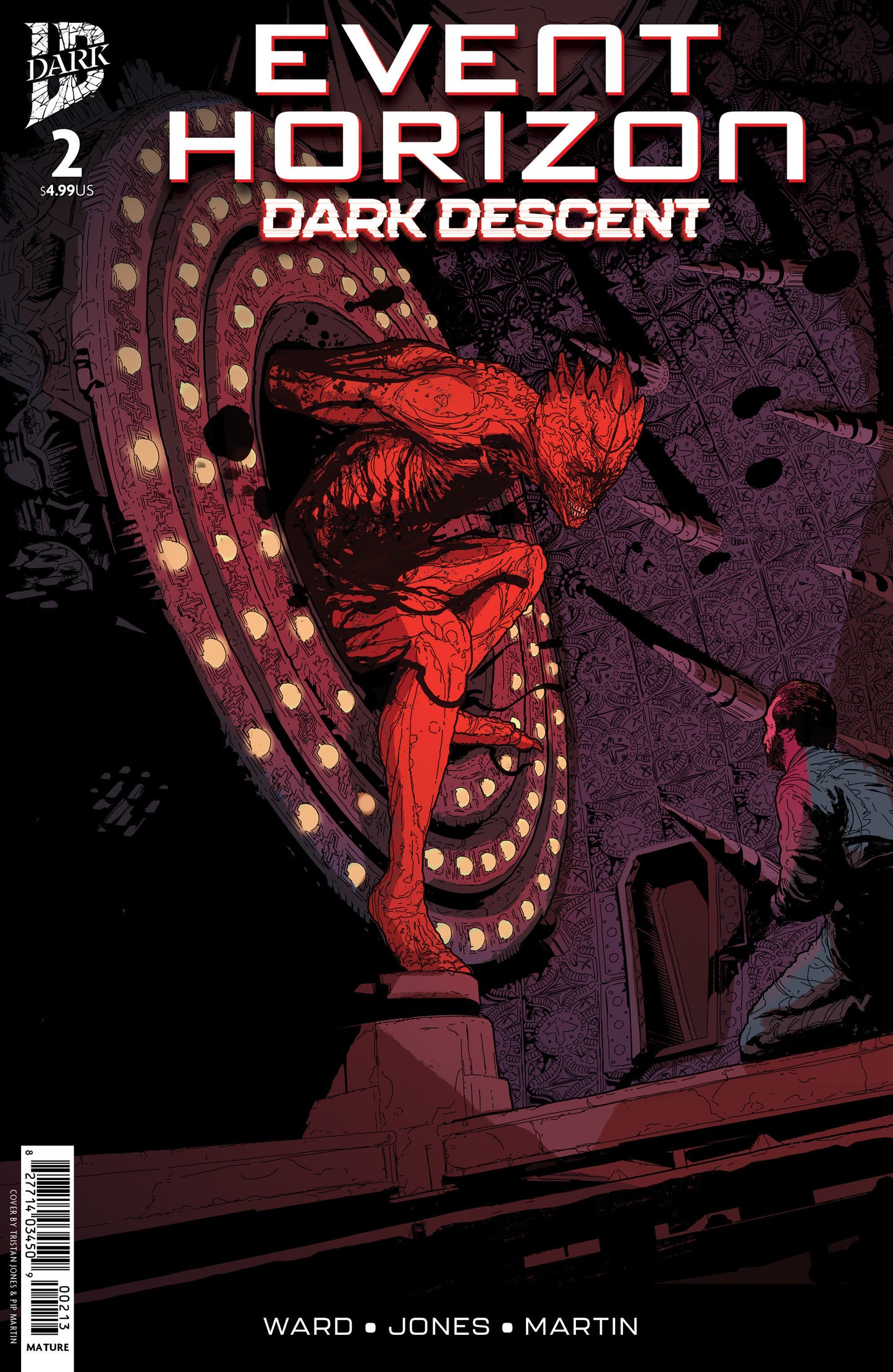 EVENT HORIZON: DARK DESCENT #2 COVER A (JONES) (3RD & FINAL PRINTING)