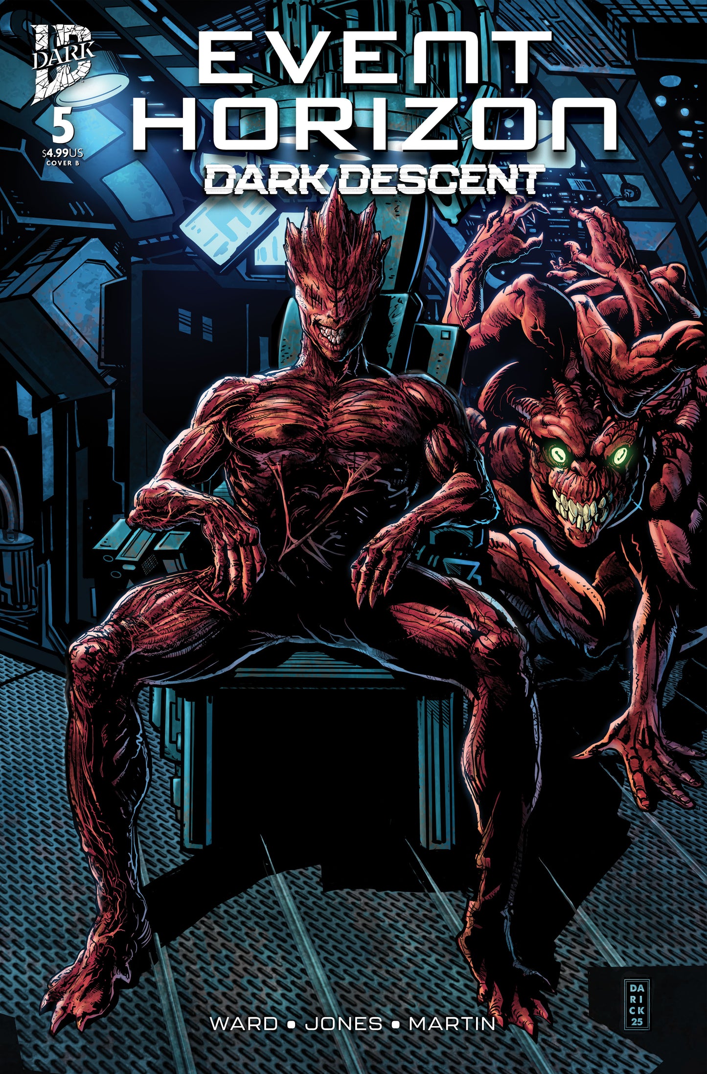 EVENT HORIZON: DARK DESCENT #5 VARIANT B (ROBERTSON)