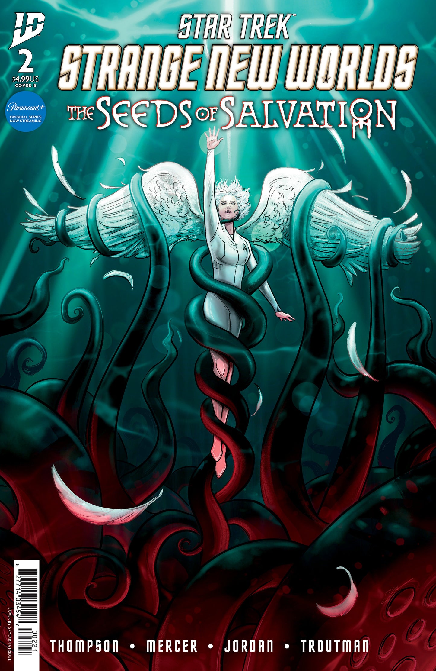 STAR TREK: STRANGE NEW WORLDS--THE SEEDS OF SALVATION #2 VARIANT B (PATRIDGE)