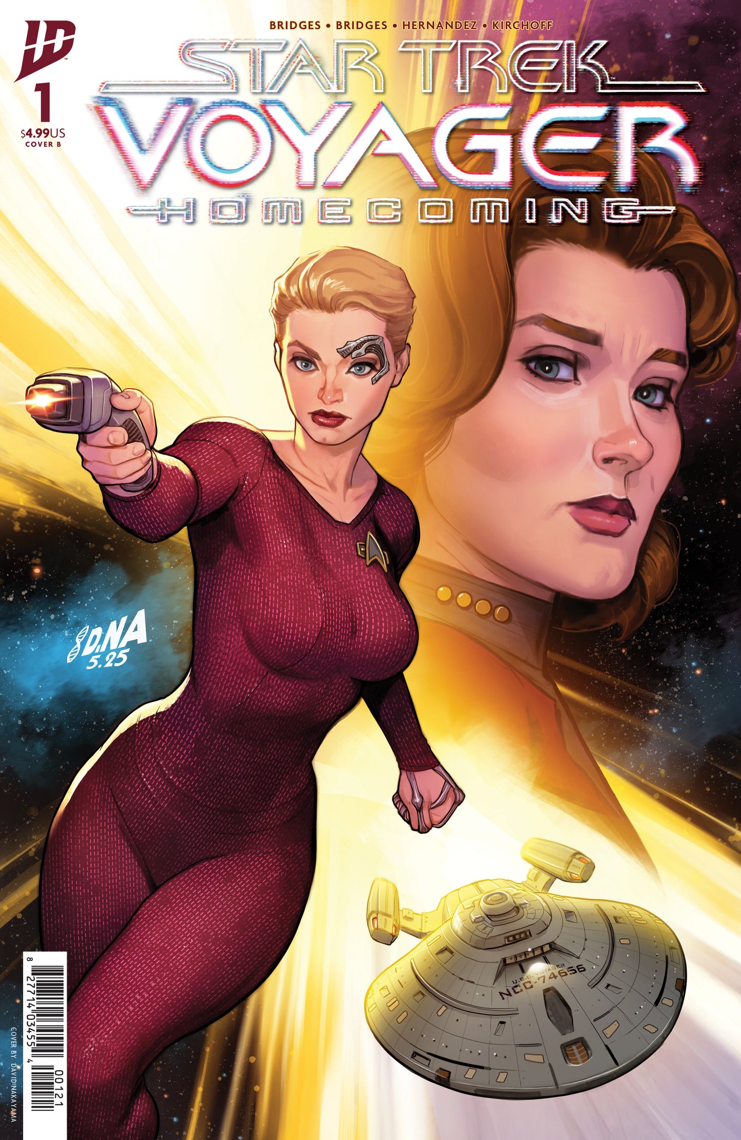 STAR TREK: VOYAGER—HOMECOMING #1 VARIANT B (NAKAYAMA)