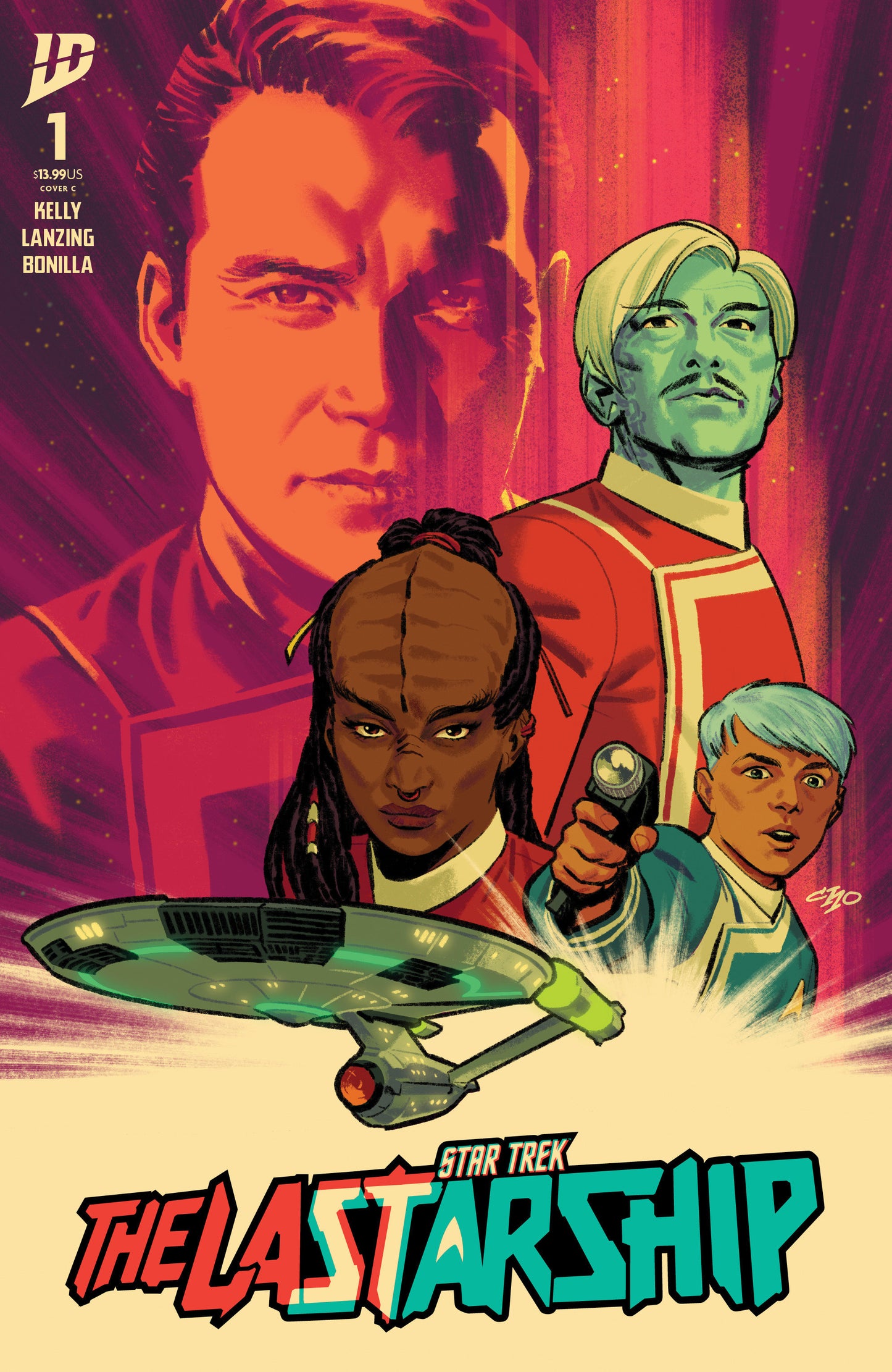 STAR TREK: THE LAST STARSHIP #1 VARIANT C FOIL (CHO)