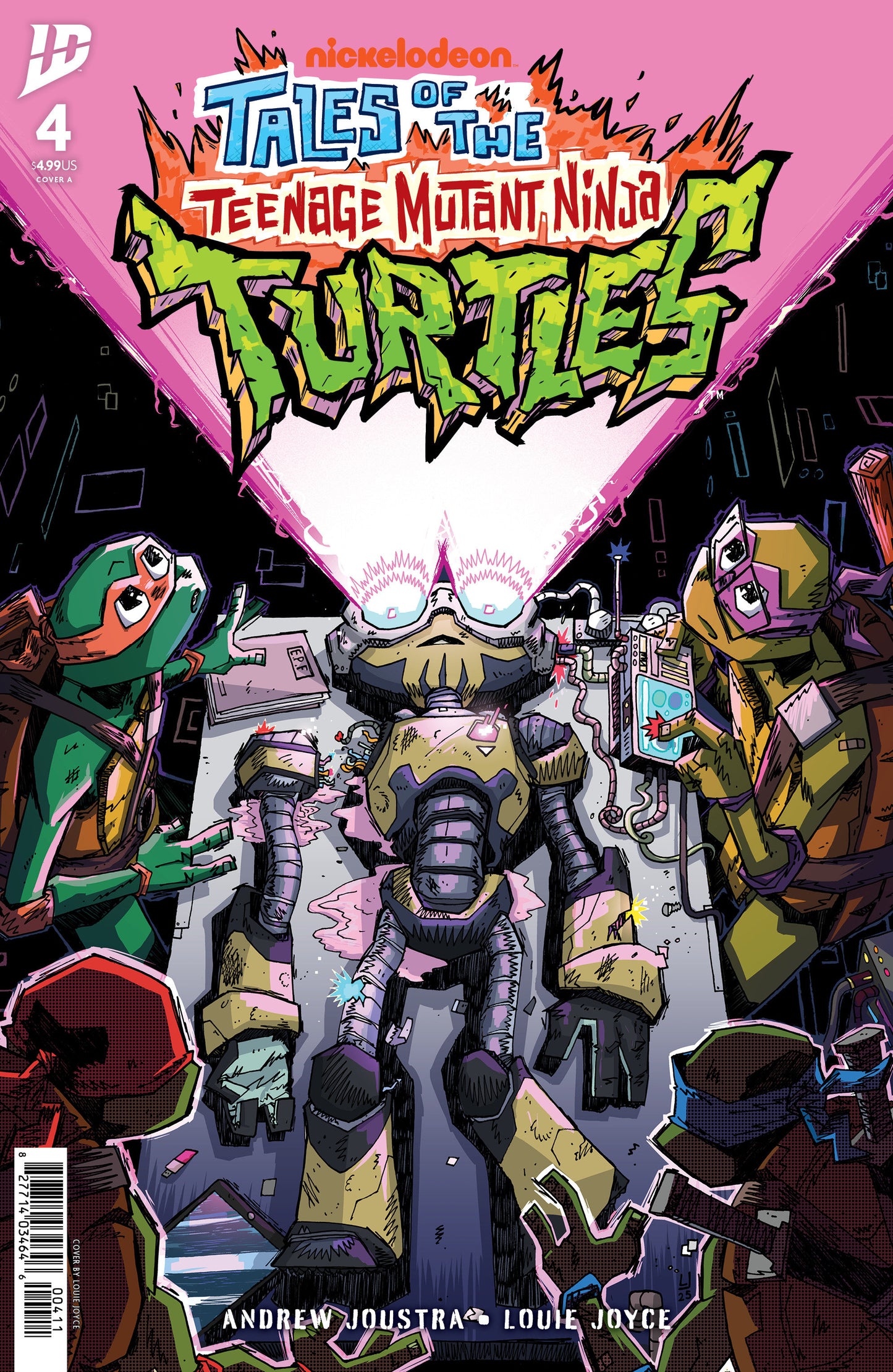 TALES OF THE TEENAGE MUTANT NINJA TURTLES #4 COVER A (JOYCE)