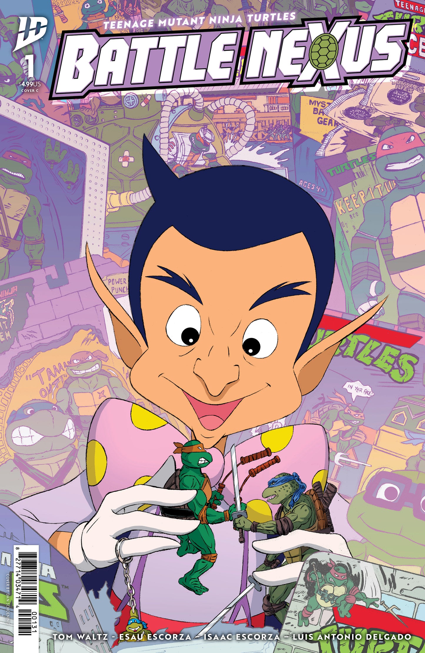 TEENAGE MUTANT NINJA TURTLES: BATTLE NEXUS #1 VARIANT C (SCHOENING)