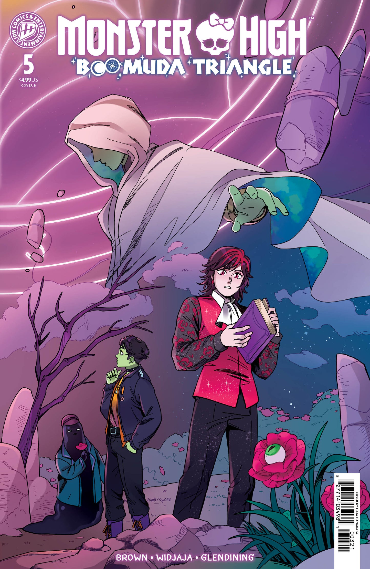 MONSTER HIGH: BOOMUDA TRIANGLE #5 VARIANT B (HANAKATA CONNECTING VARIANT)