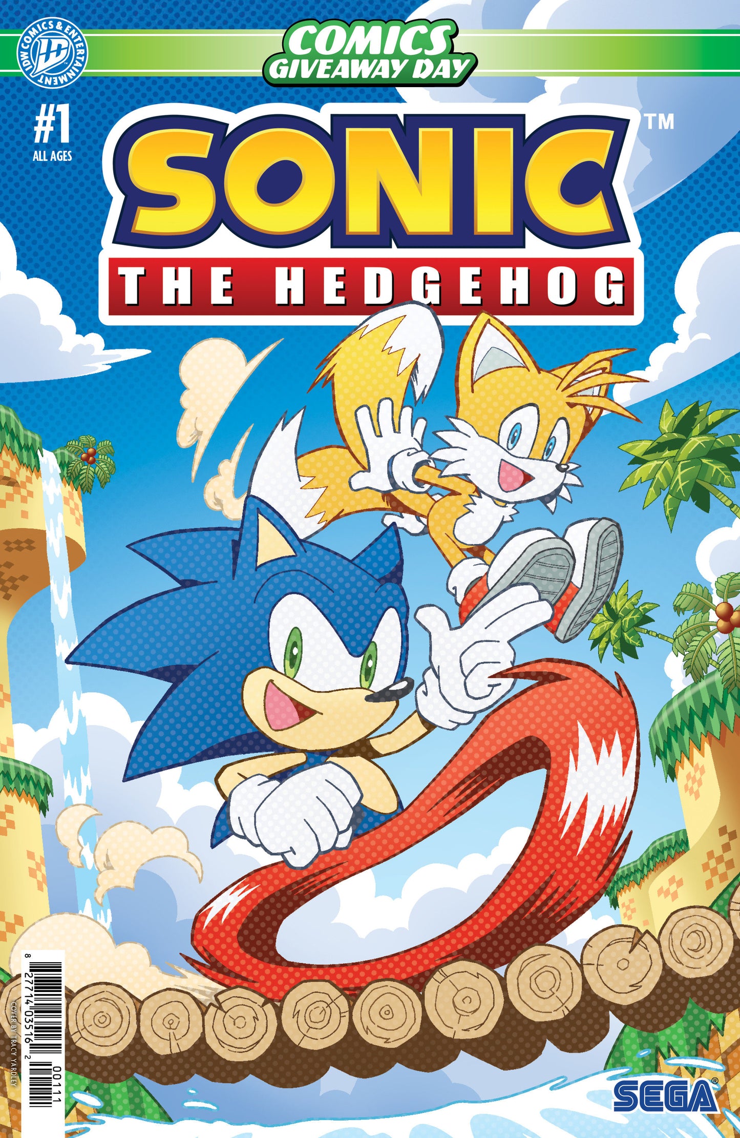 SONIC THE HEDGEHOG #1: COVER A (YARDLEY) CGD 2026