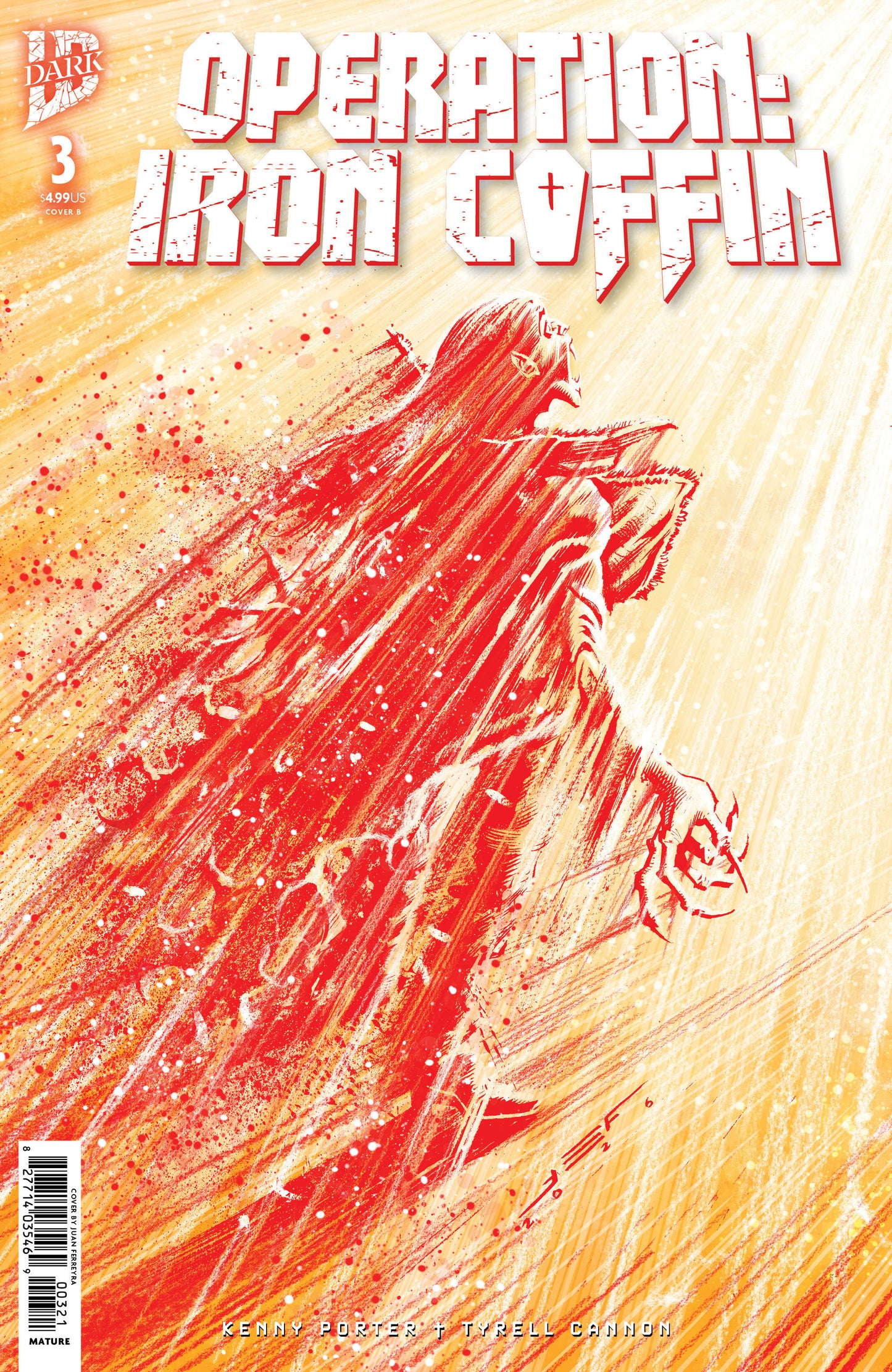 OPERATION: IRON COFFIN #3 VARIANT B (FERREYRA)