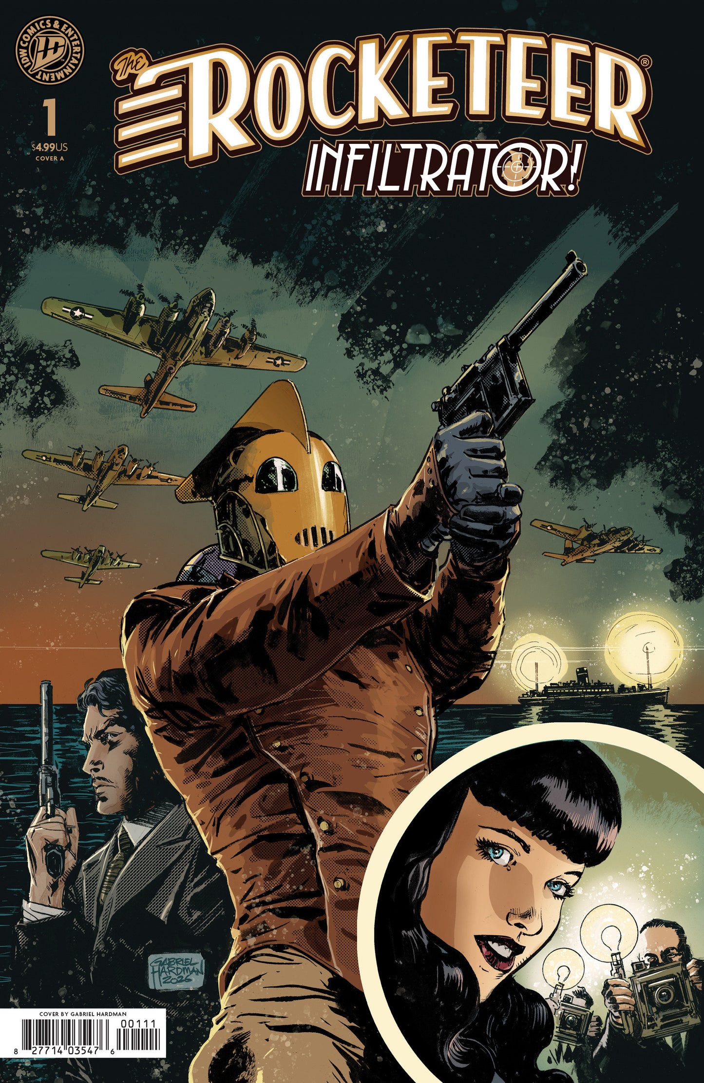 THE ROCKETEER: INFILTRATOR! #1 COVER A (HARDMAN)