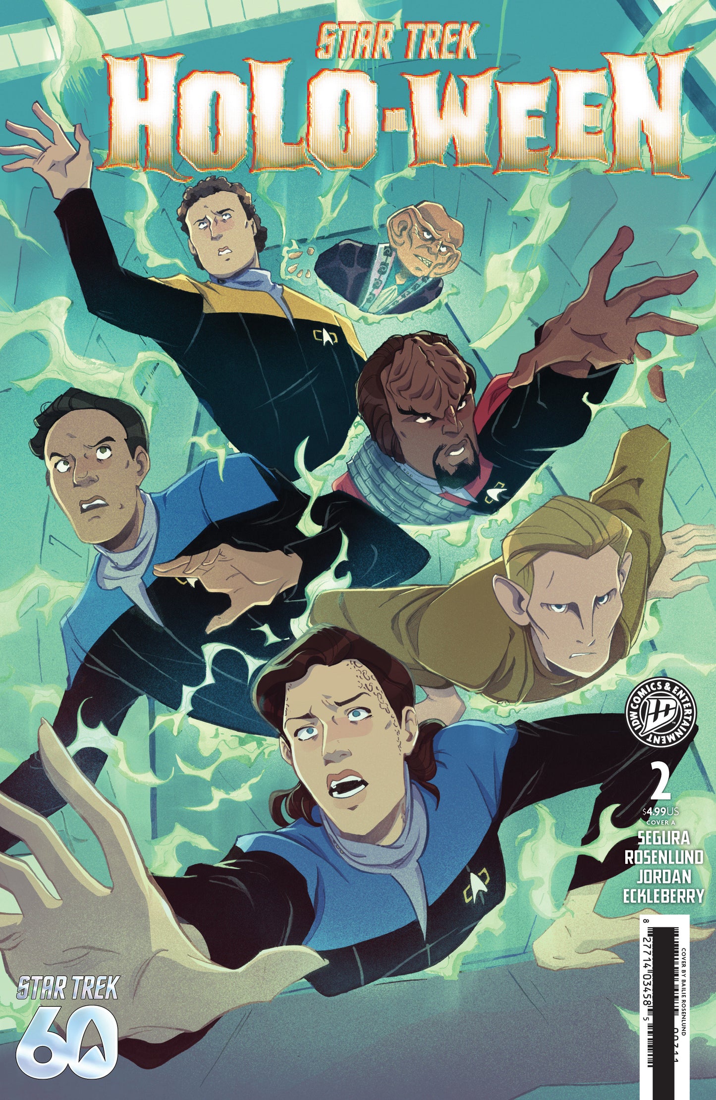 STAR TREK: HOLO-WEEN II #2 COVER A (ROSENLUND)