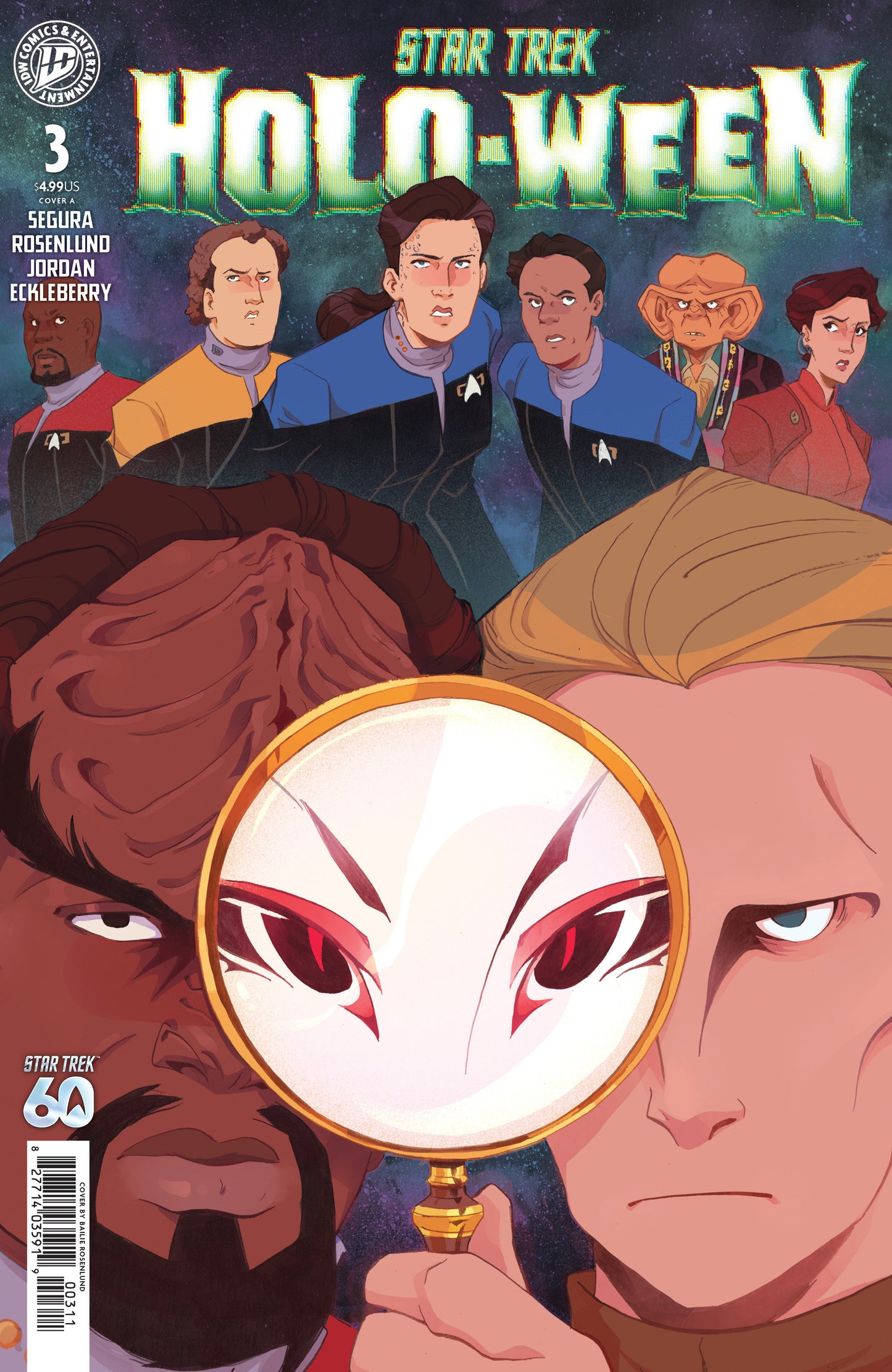 STAR TREK: HOLO-WEEN II #3 COVER A (ROSENLUND)