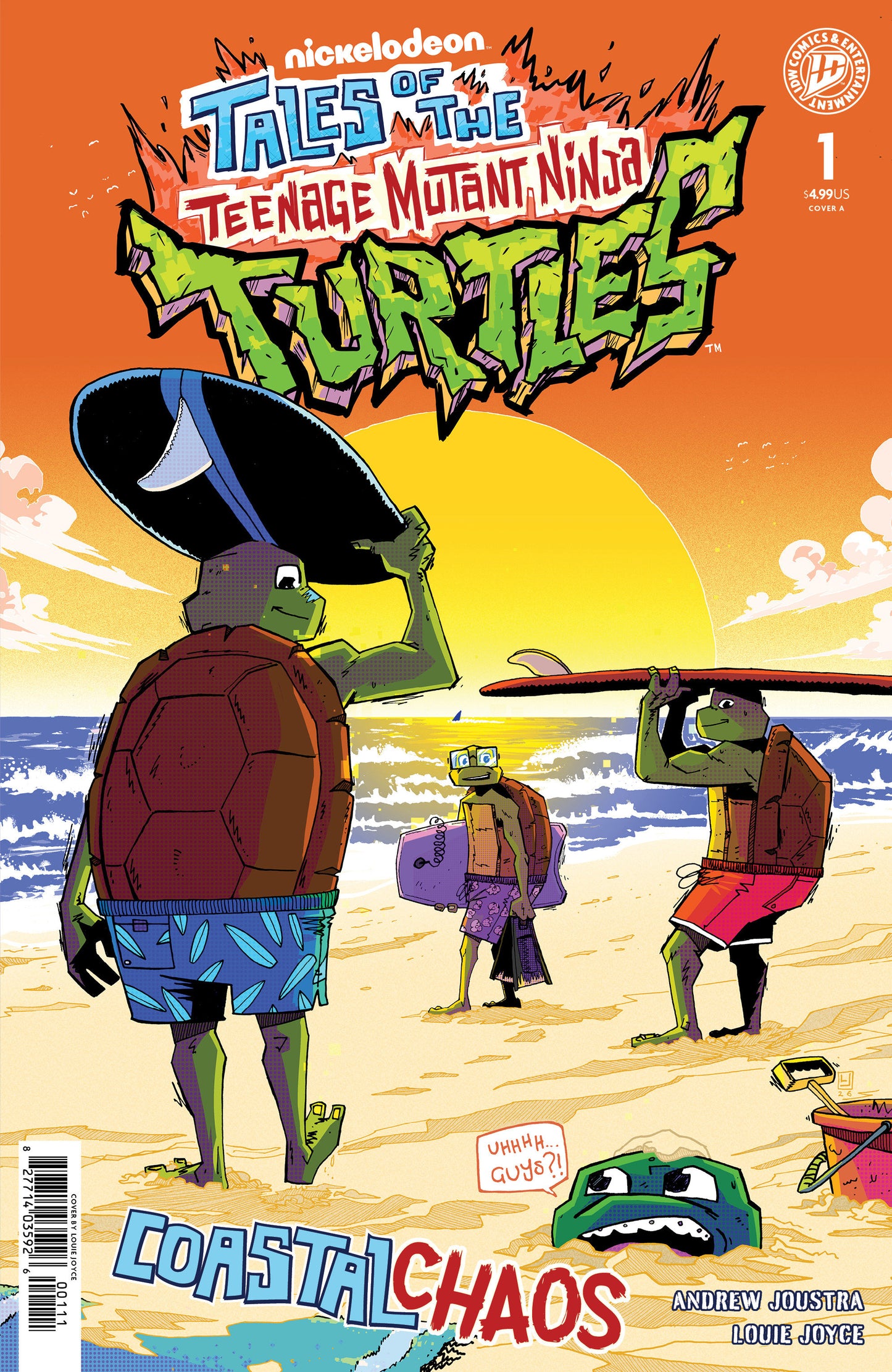 TALES OF THE TEENAGE MUTANT NINJA TURTLES: COASTAL CHAOS #1 COVER A (JOYCE)