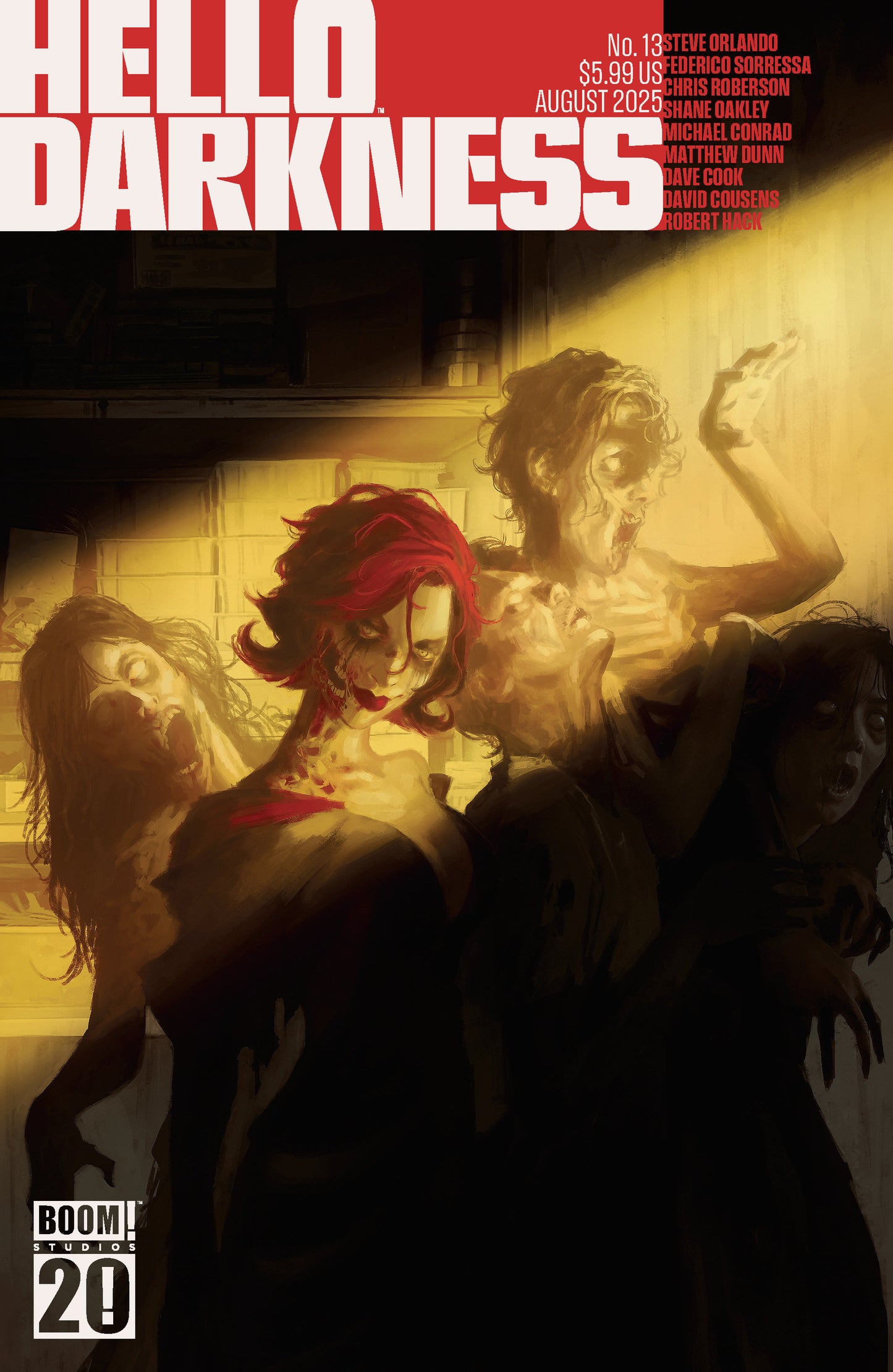 HELLO DARKNESS #13 A MAIN (DRESSED, MERCADO)