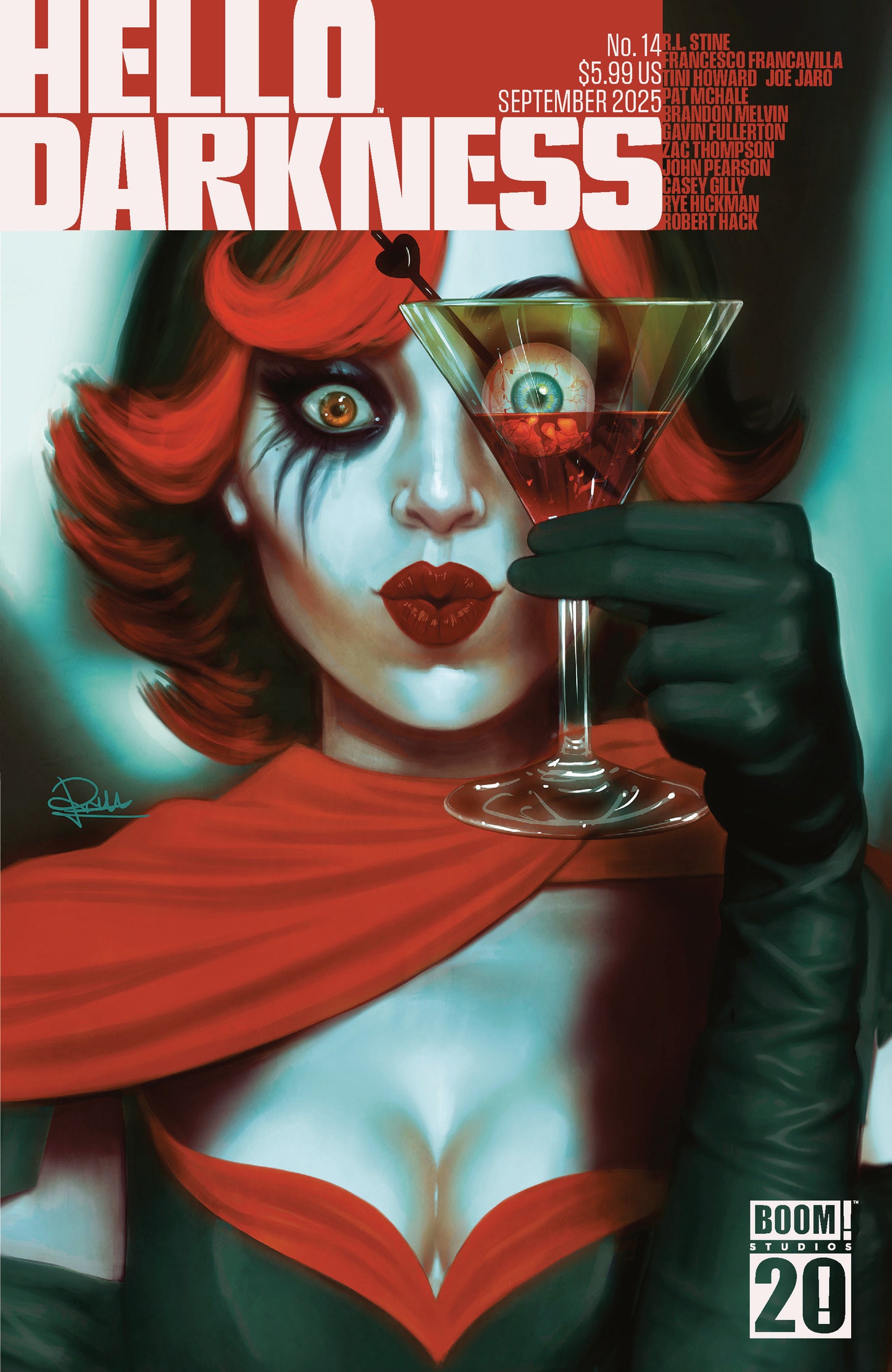 HELLO DARKNESS #14 D BOOM 20TH ANNIVERSARY VARIANT (DRESSED, PUEBLA)