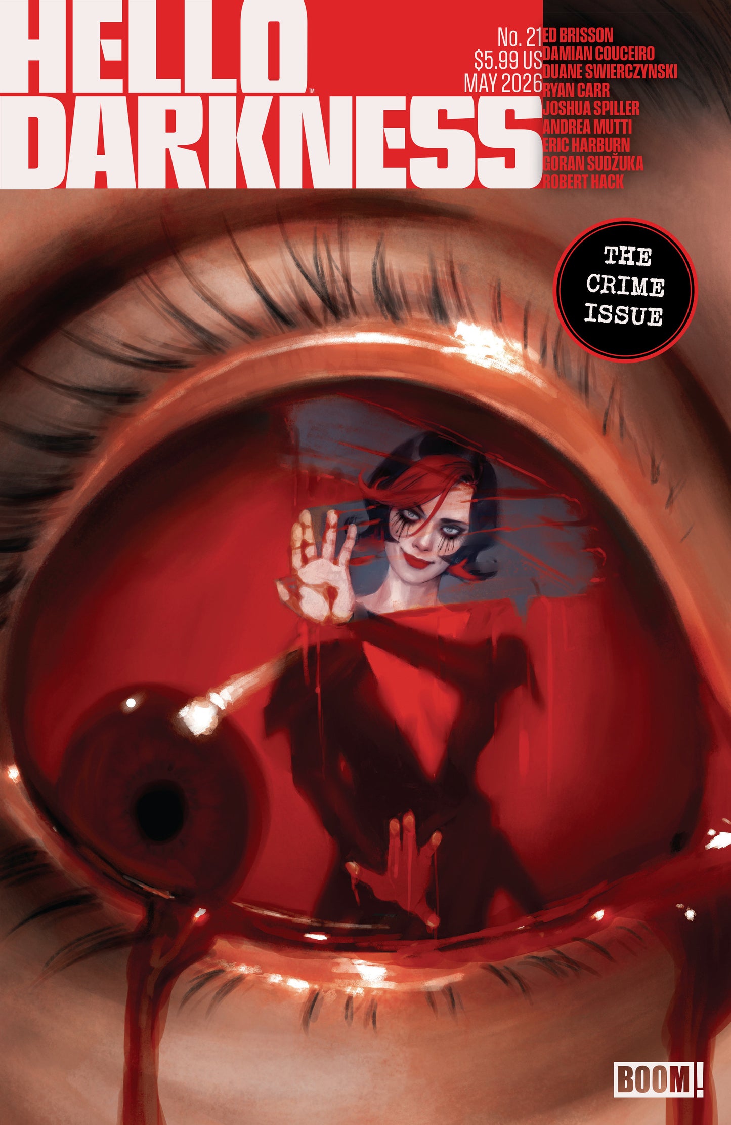 HELLO DARKNESS #21 F FOC REVEAL VARIANT (DRESSED, MERCADO)