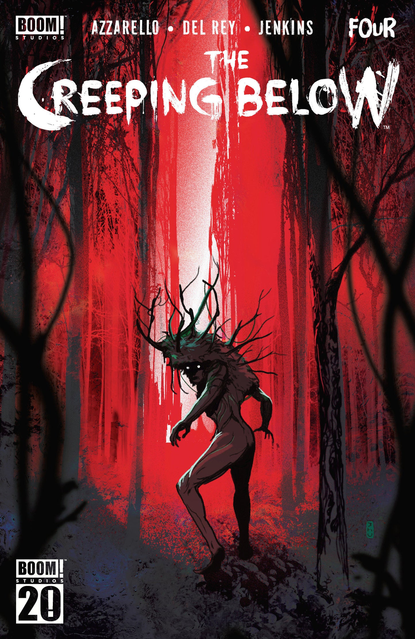 THE CREEPING BELOW #4 E FOC REVEAL VARIANT (DRESSED, WARD)