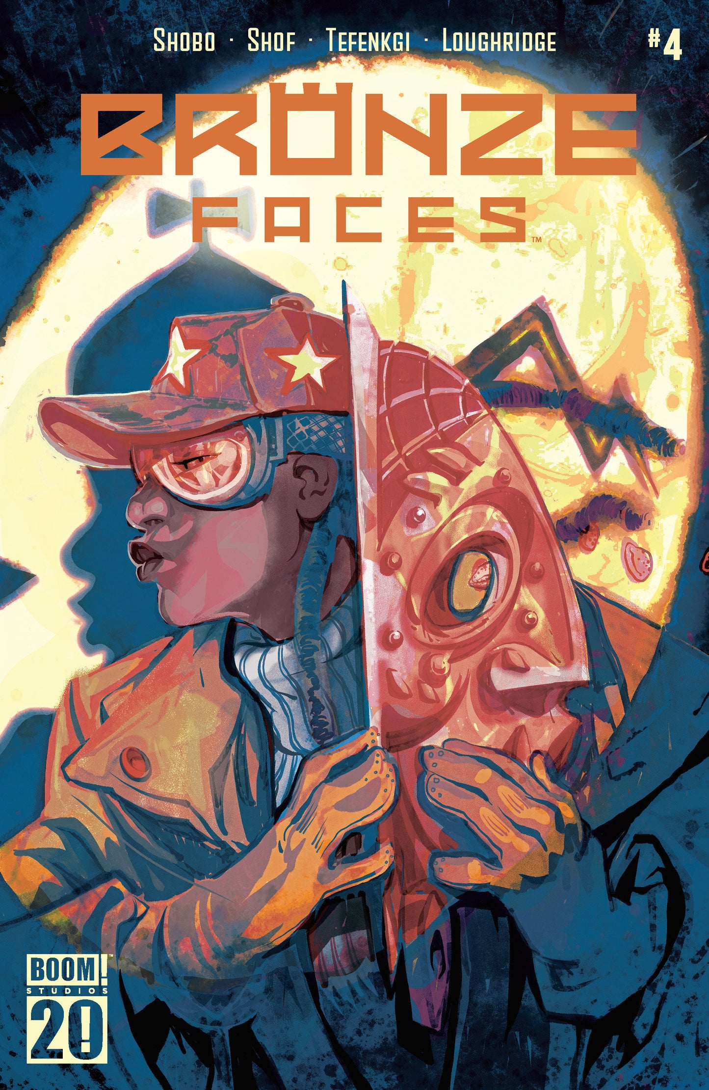 BRONZE FACES #4 B VARIANT (DRESSED, VISIONS)