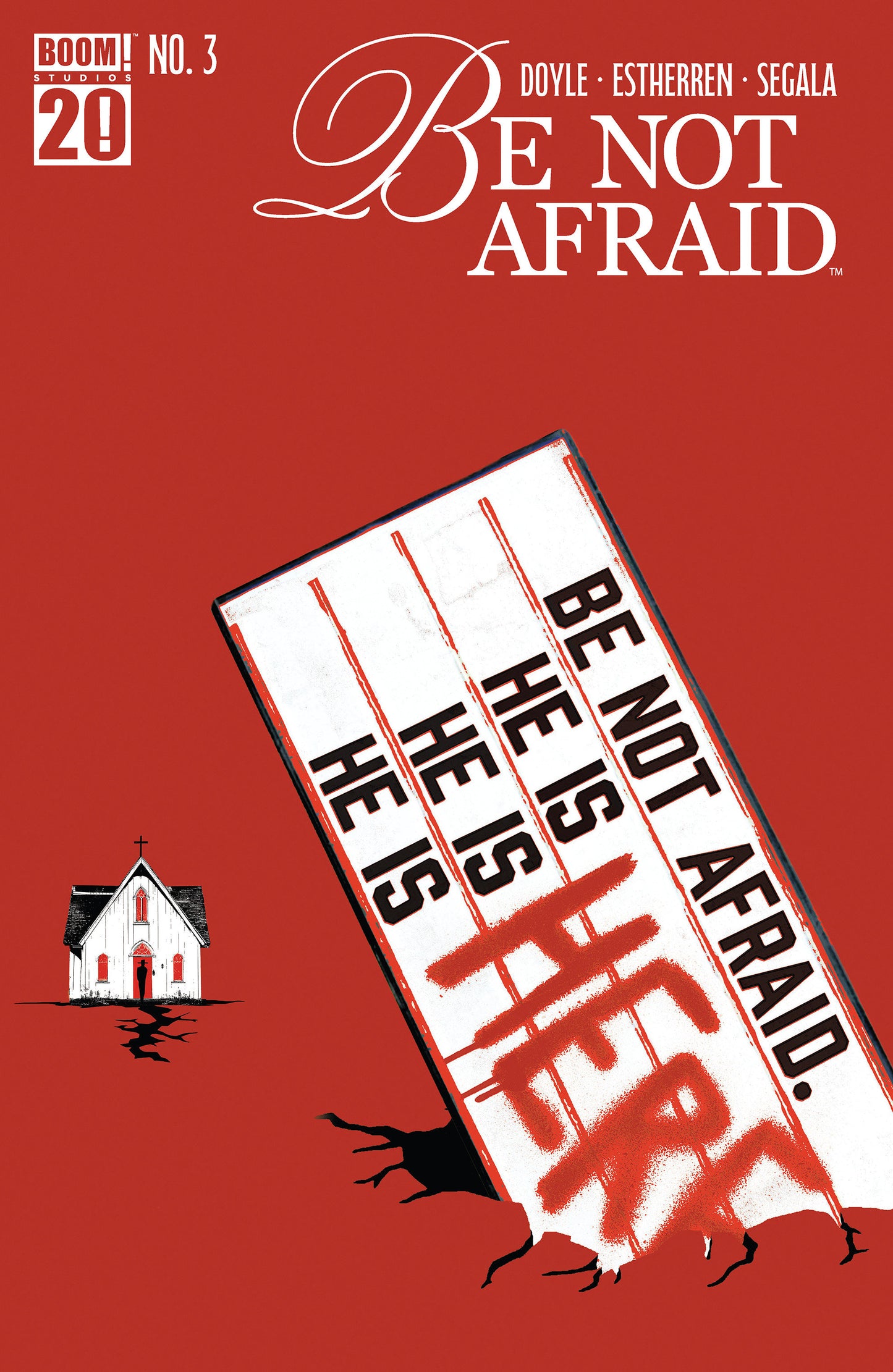 BE NOT AFRAID #3 B VARIANT (DRESSED, CAREY)