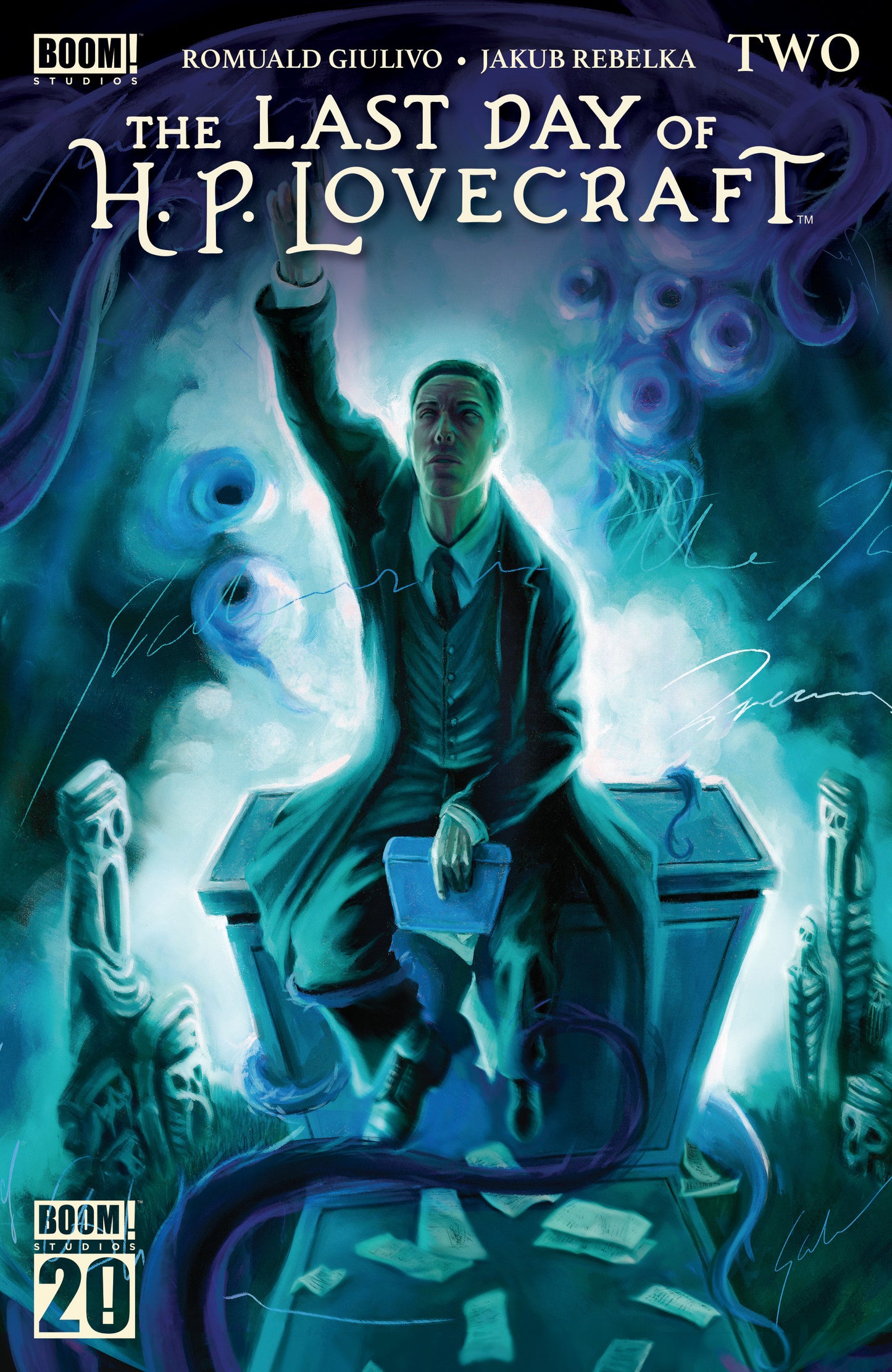 THE LAST DAY OF H.P. LOVECRAFT #2 B VARIANT (DRESSED, GALA)