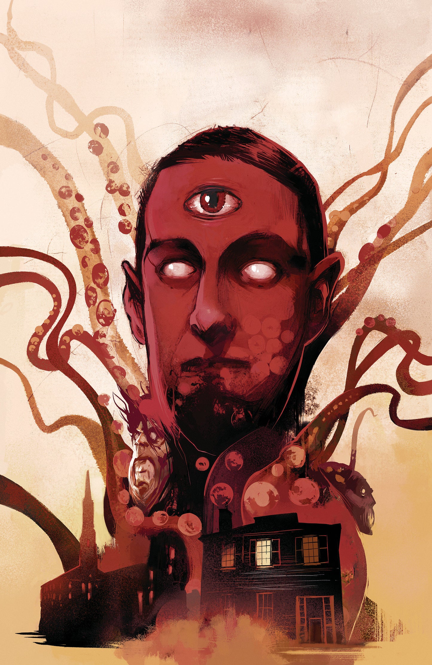 THE LAST DAY OF H.P. LOVECRAFT #5 B VARIANT (DRESSED, DEL HOYO)