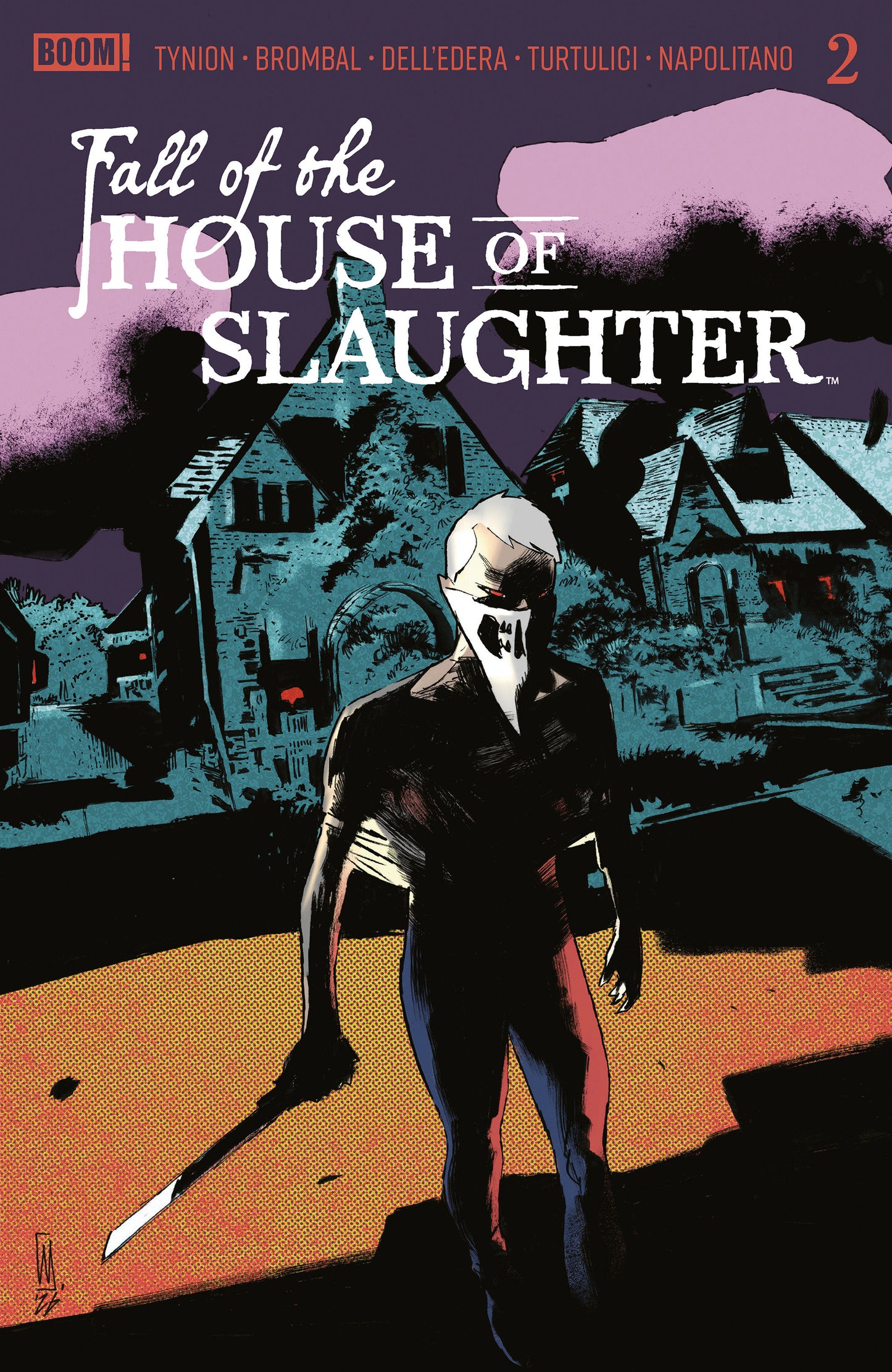 FALL OF THE HOUSE OF SLAUGHTER #2 B MAIN (DRESSED, DELL'EDERA)